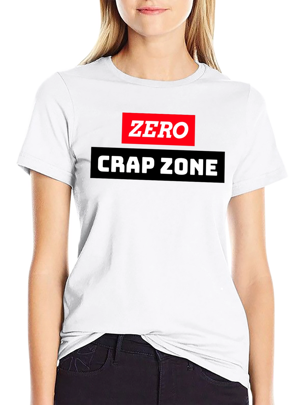 Zero Crap Zone Graphic T-Shirt