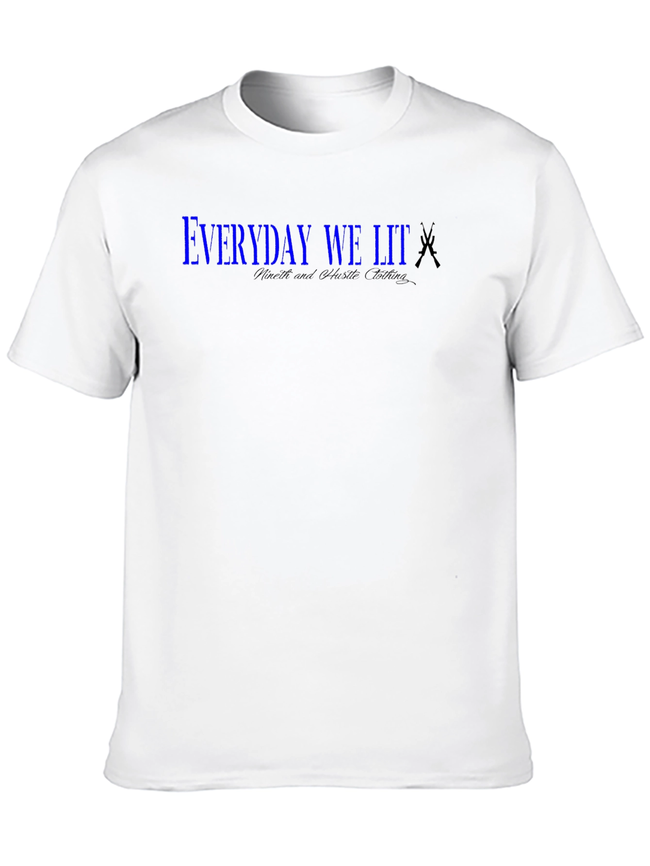 Everyday We Lit Graphic T-Shirt - Black