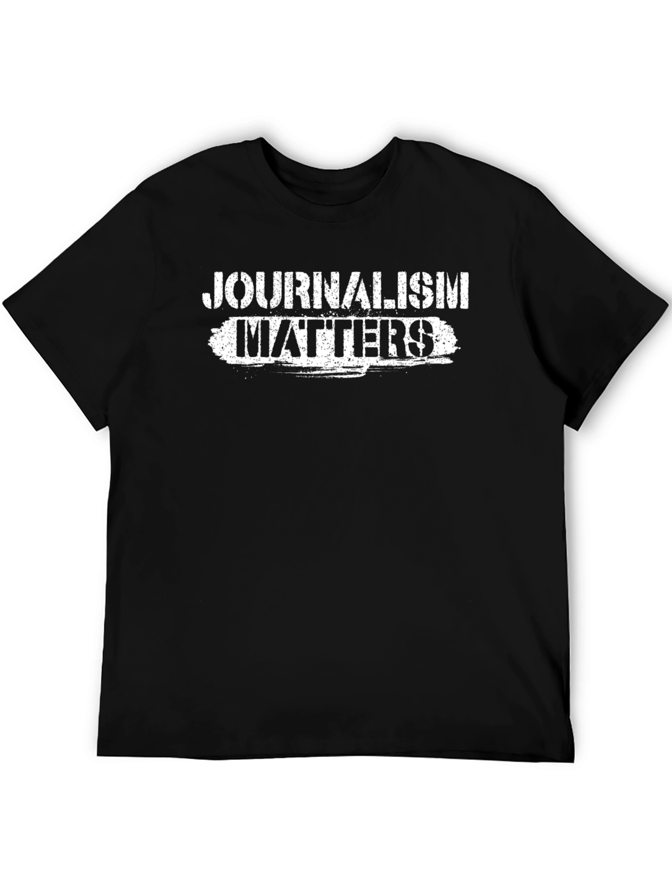 Journalism Matters Black Graphic Tee