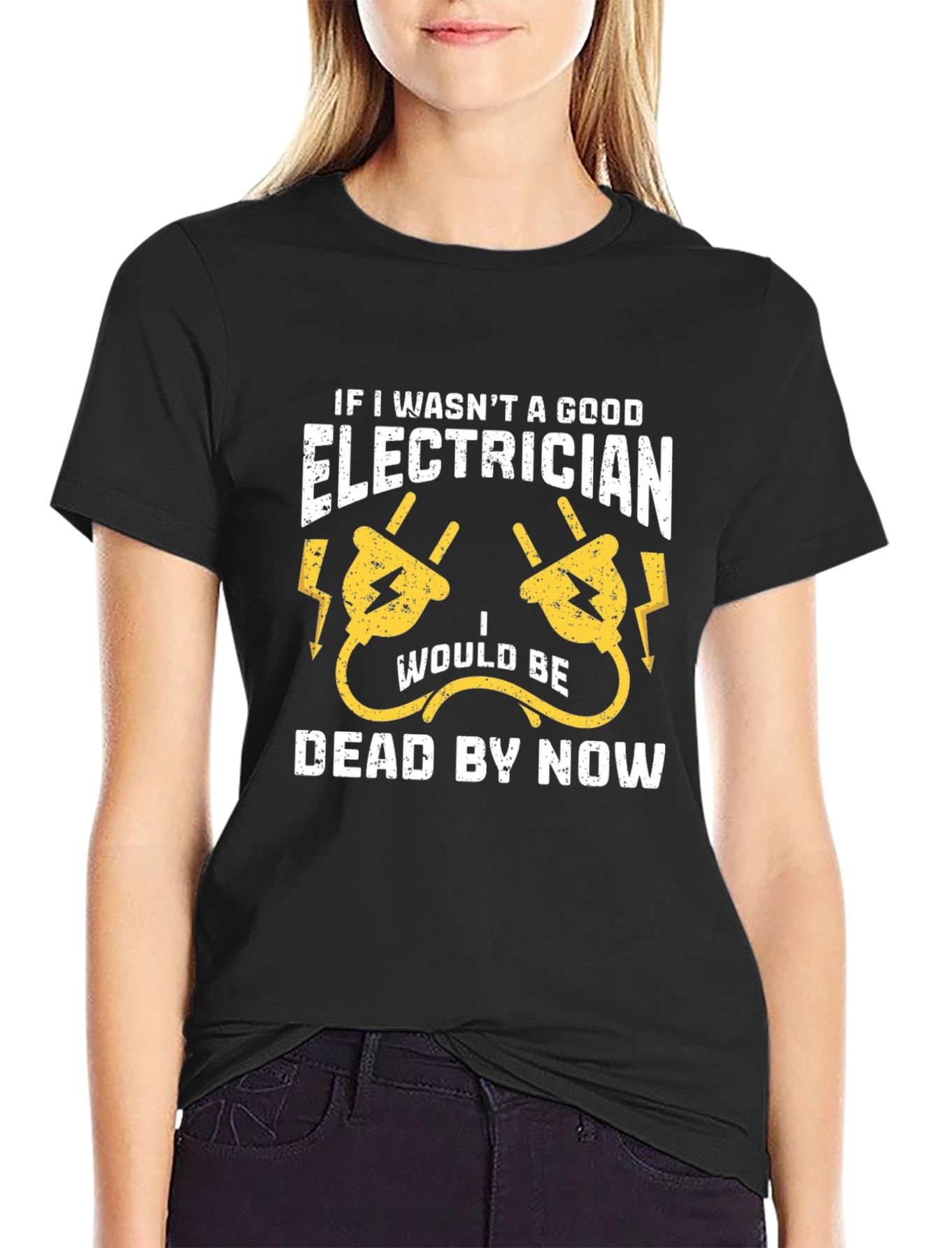 Electrician Humor T-Shirt - Funny Job Gift