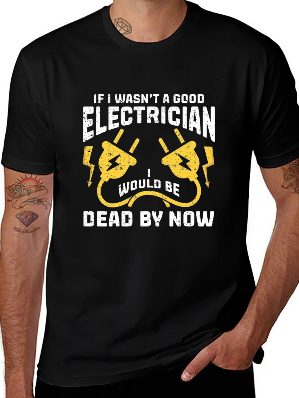 Electrician Humor T-Shirt - Funny Job Gift