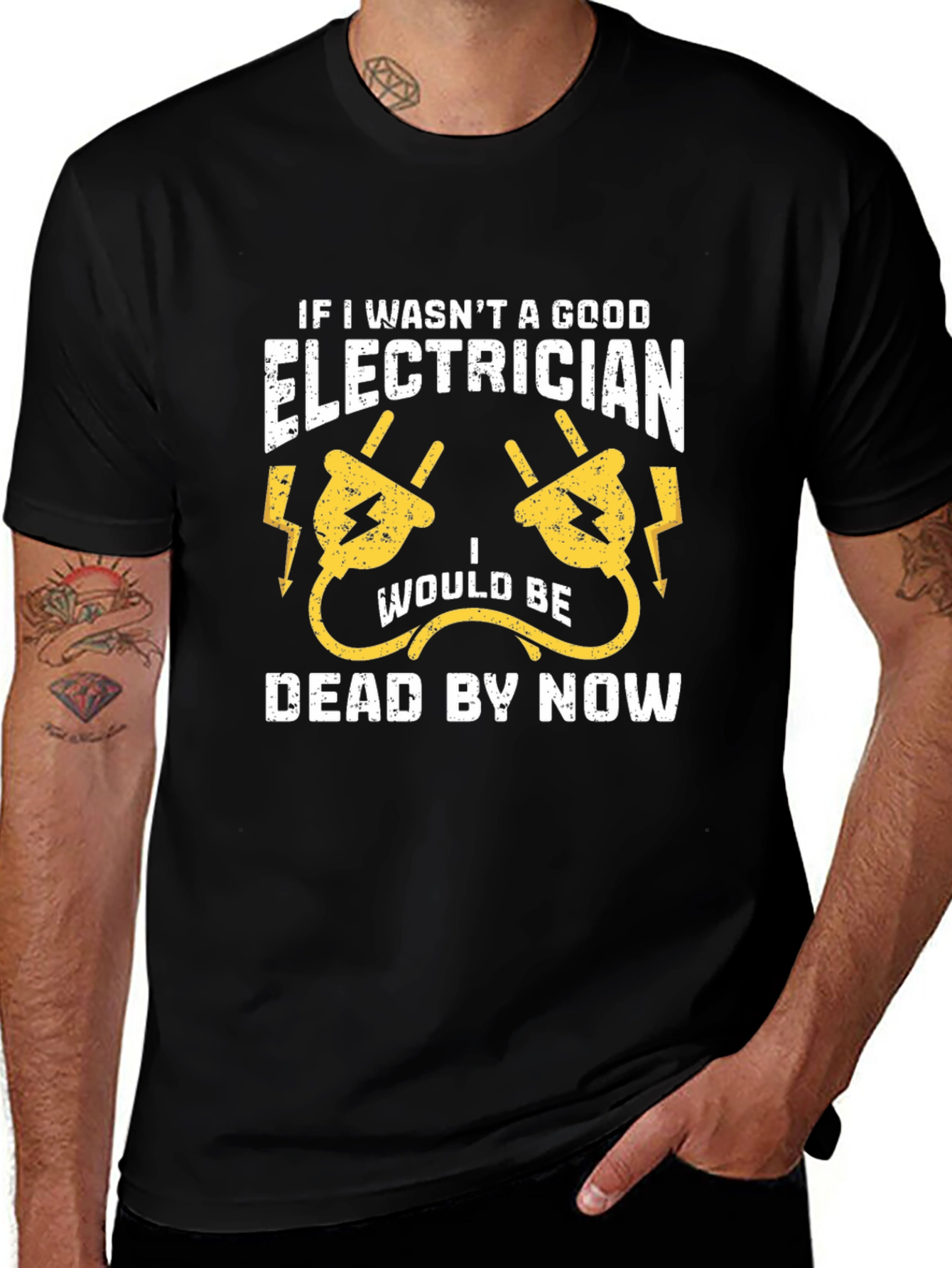Electrician Humor T-Shirt - Funny Job Gift