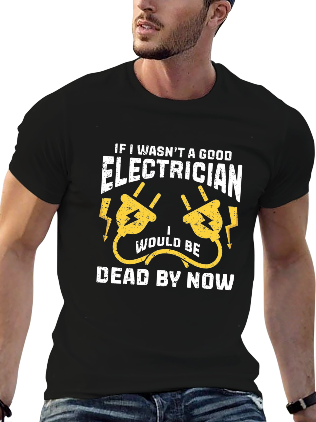 Electrician Humor T-Shirt - Funny Job Gift