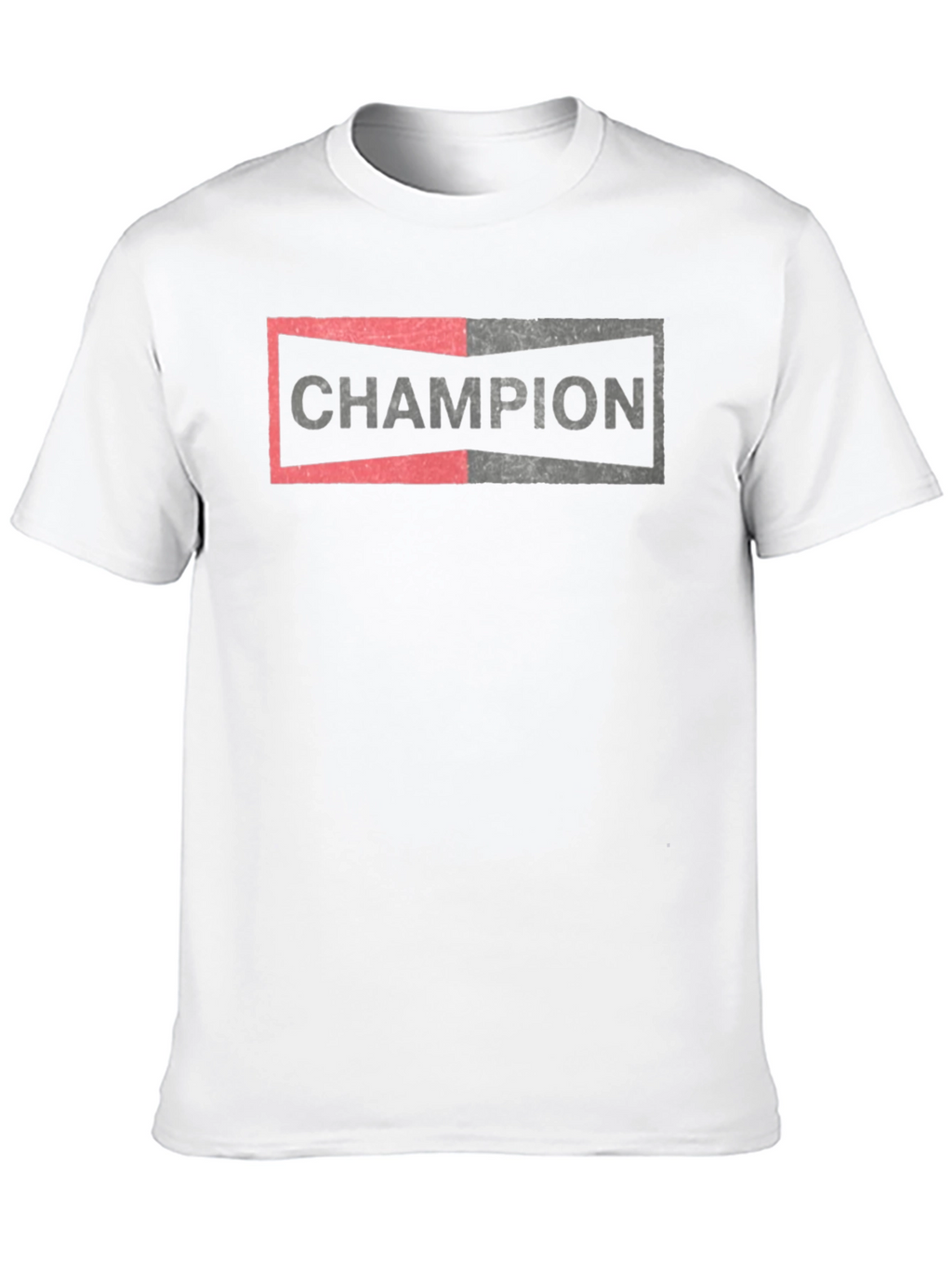 Champion Graphic Tee - Mens Black Cotton Blend T-Shirt