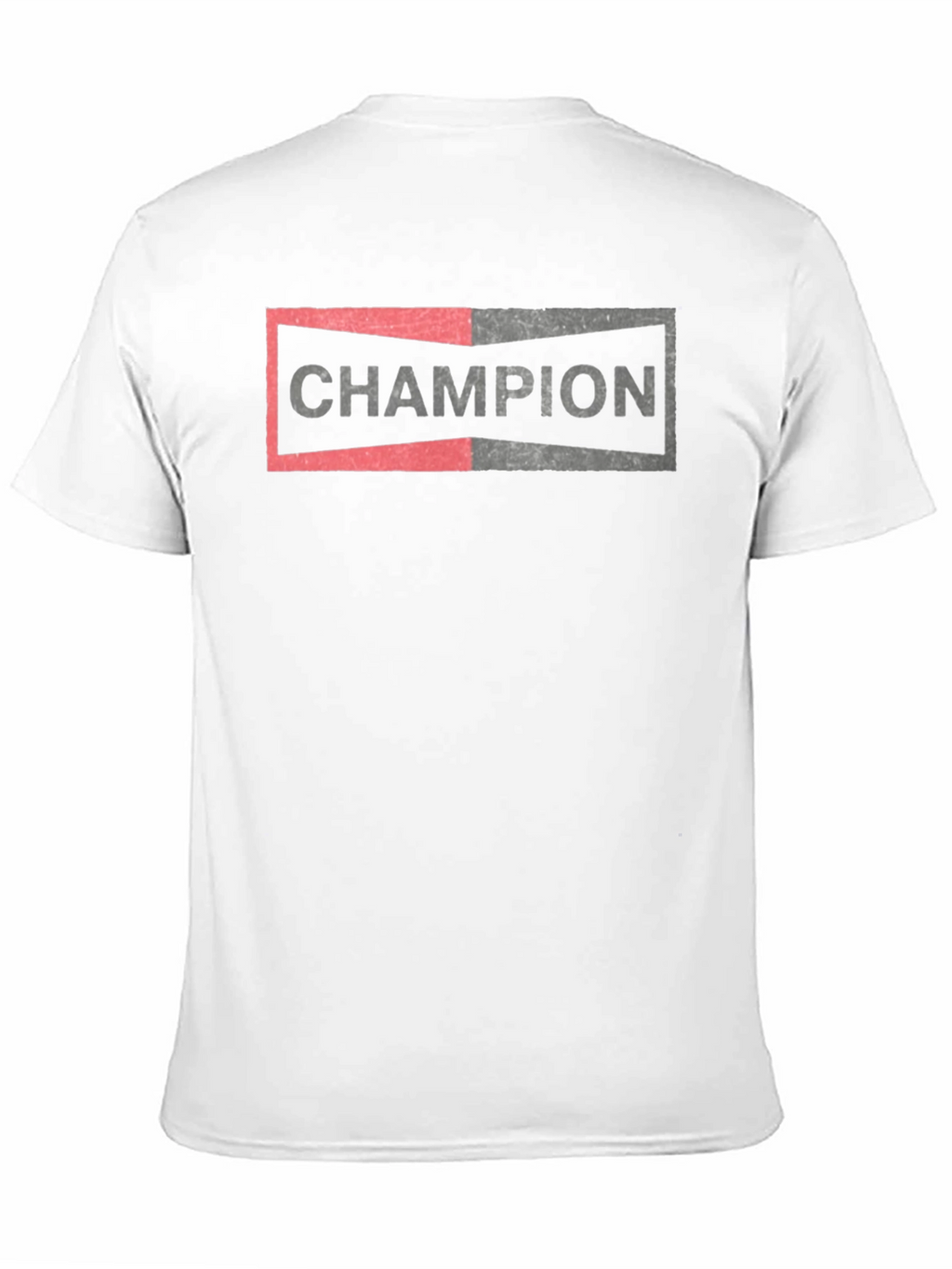 Champion Graphic Tee - Mens Black Cotton Blend T-Shirt