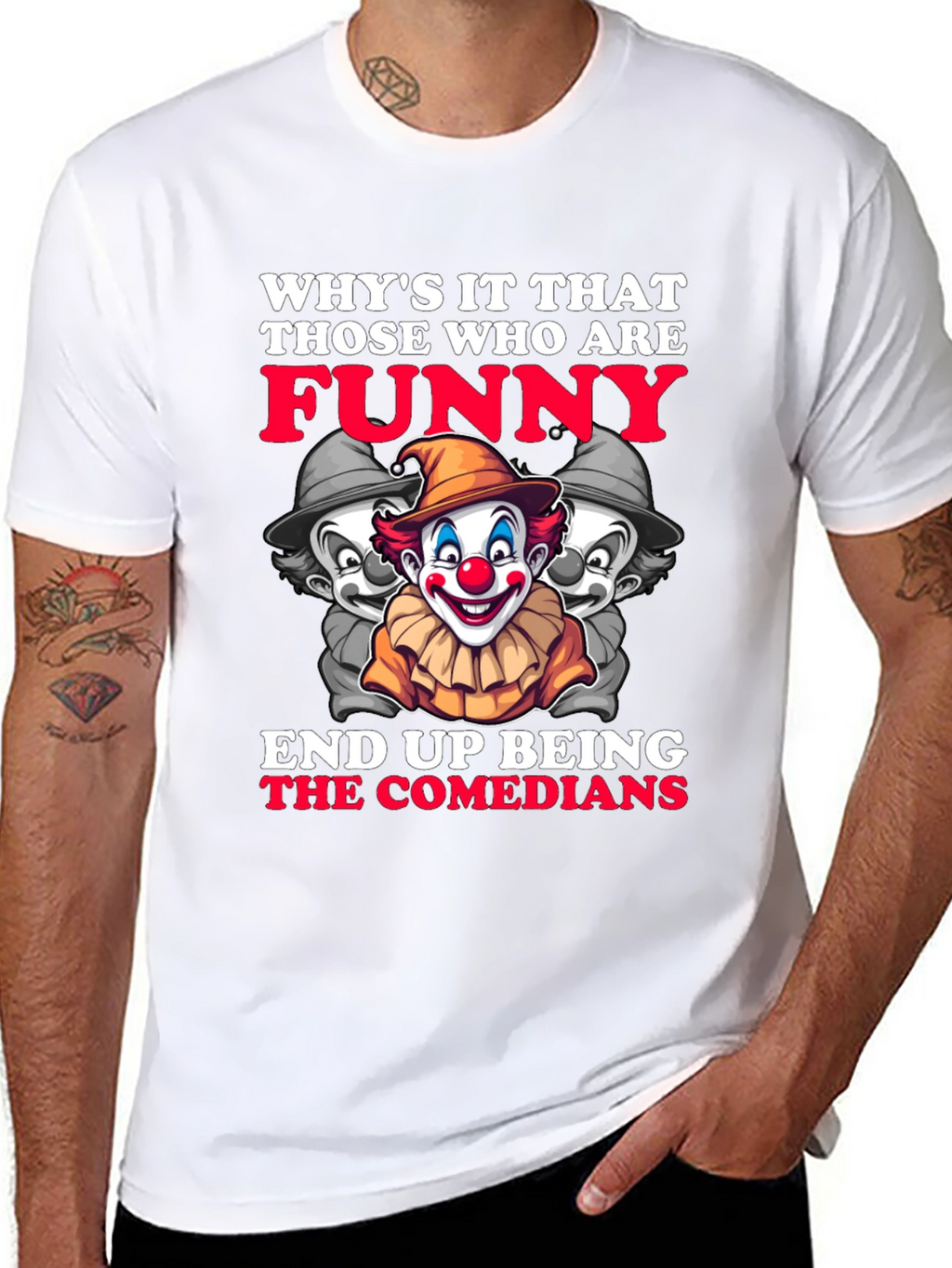 Funny Comedians Clown T-Shirt