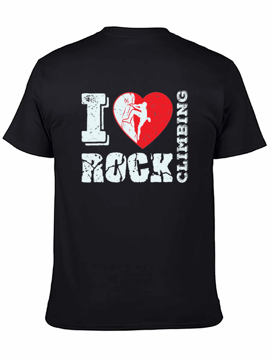 I Heart Rock Climbing T-Shirt