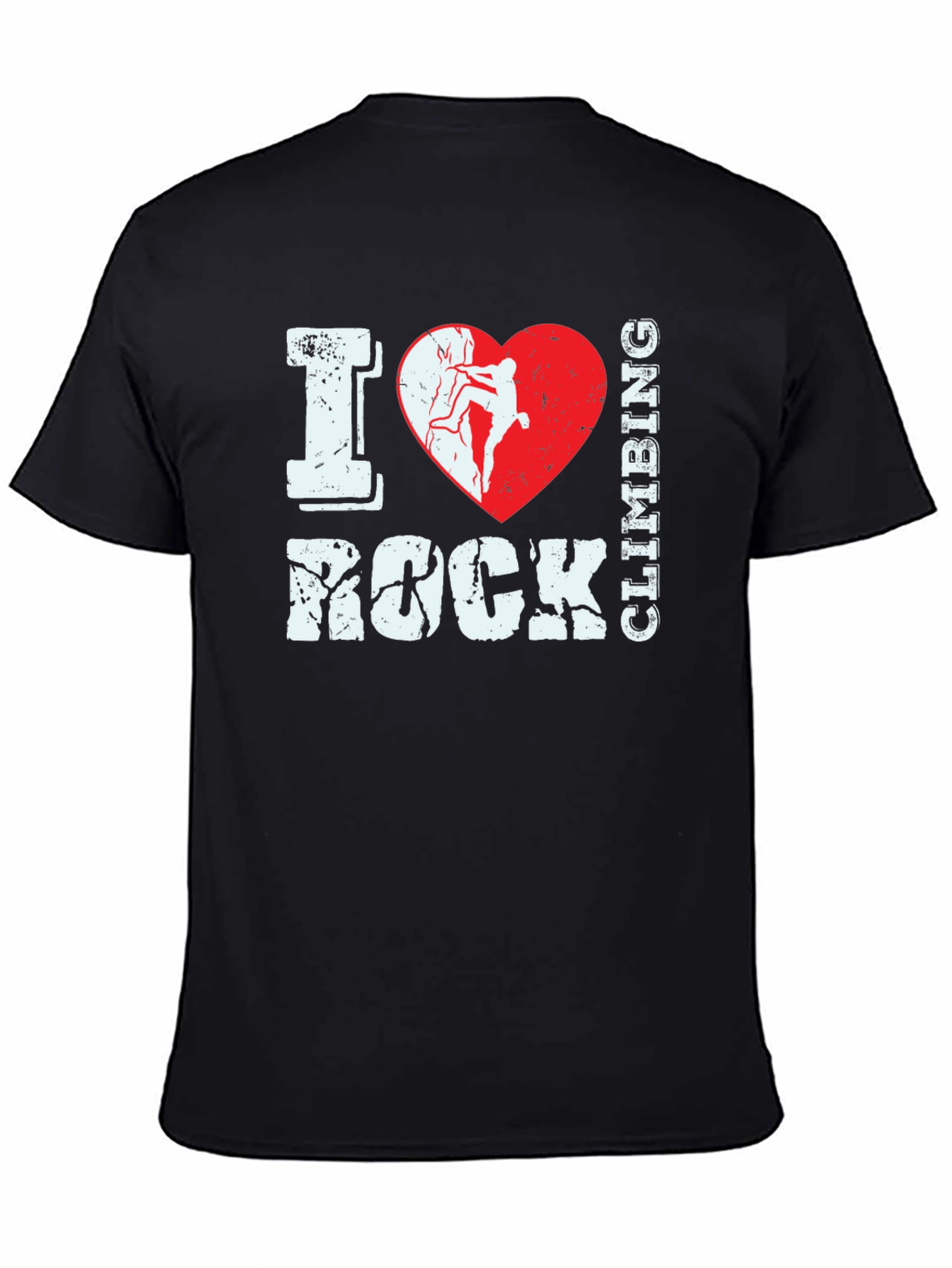 I Heart Rock Climbing T-Shirt