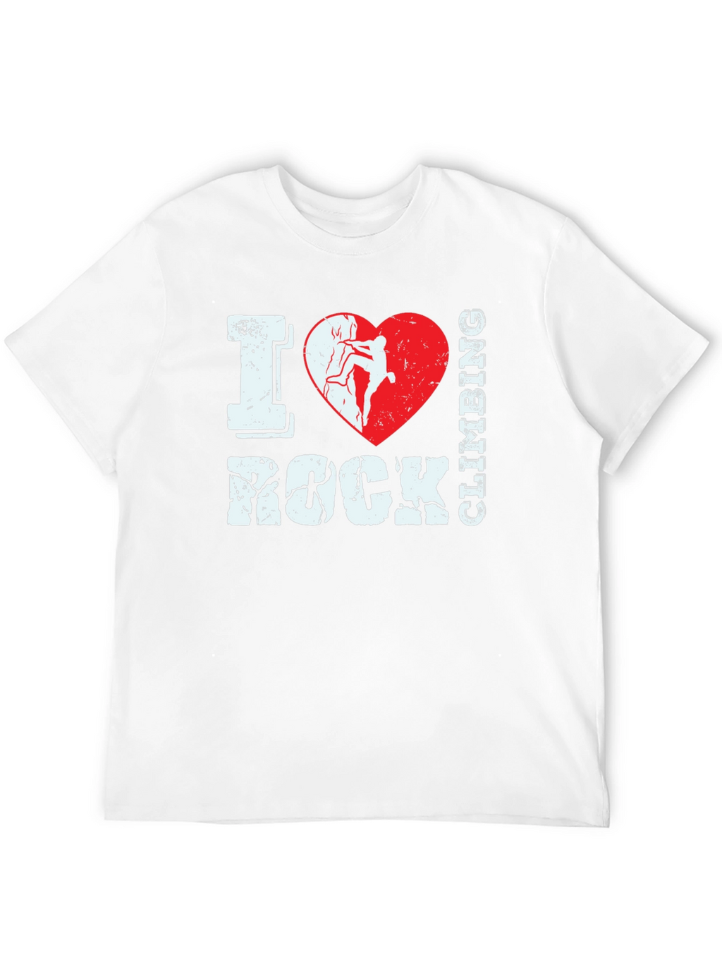 I Heart Rock Climbing T-Shirt