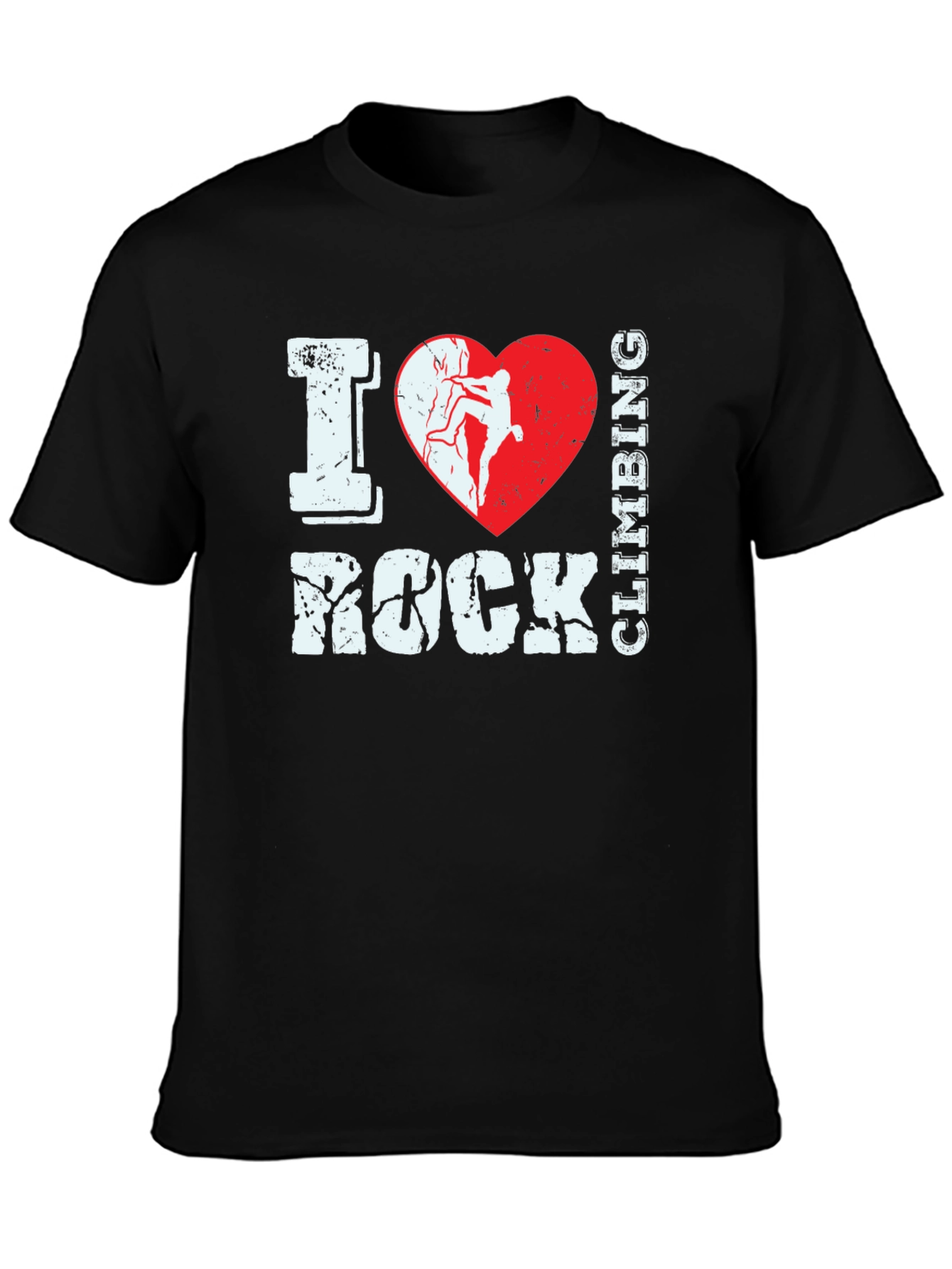 I Heart Rock Climbing T-Shirt