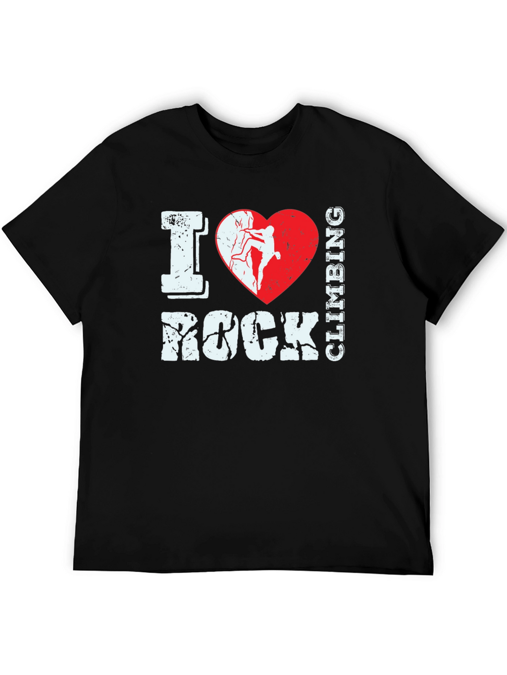 I Heart Rock Climbing T-Shirt