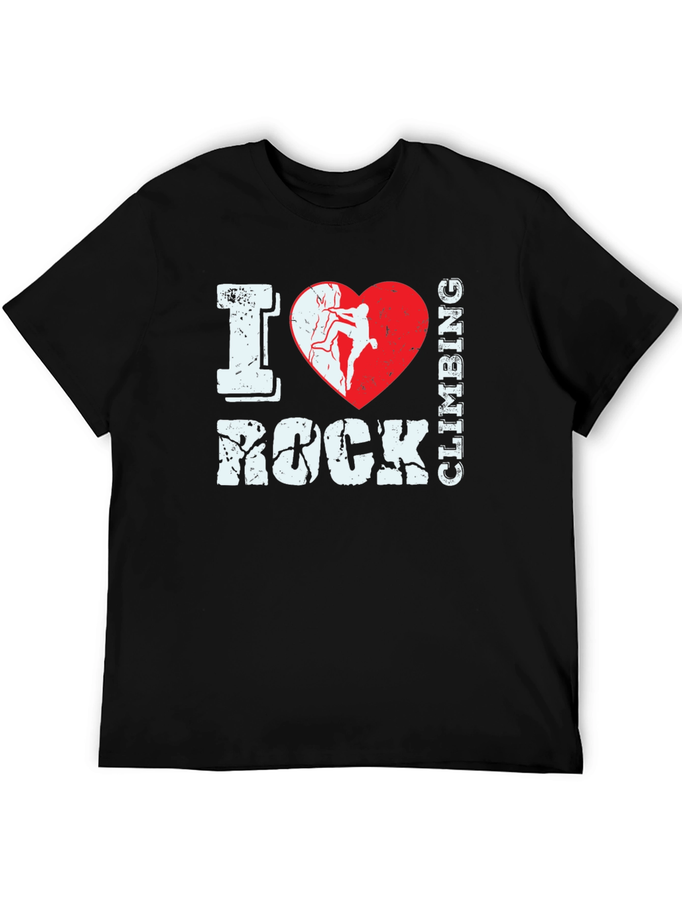 I Heart Rock Climbing T-Shirt
