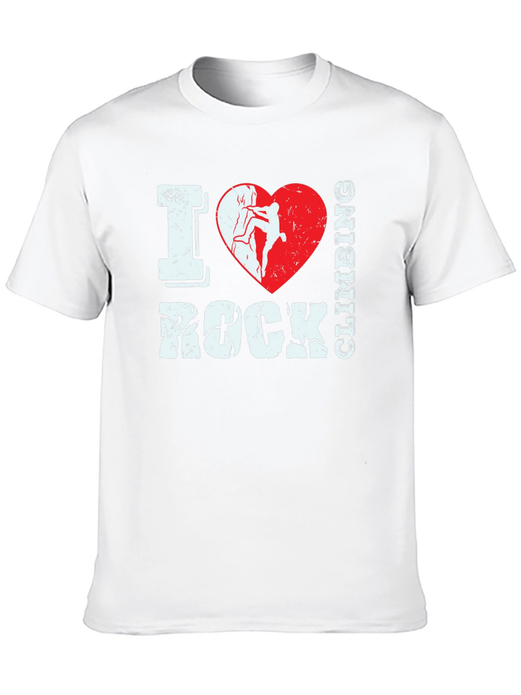 I Heart Rock Climbing T-Shirt