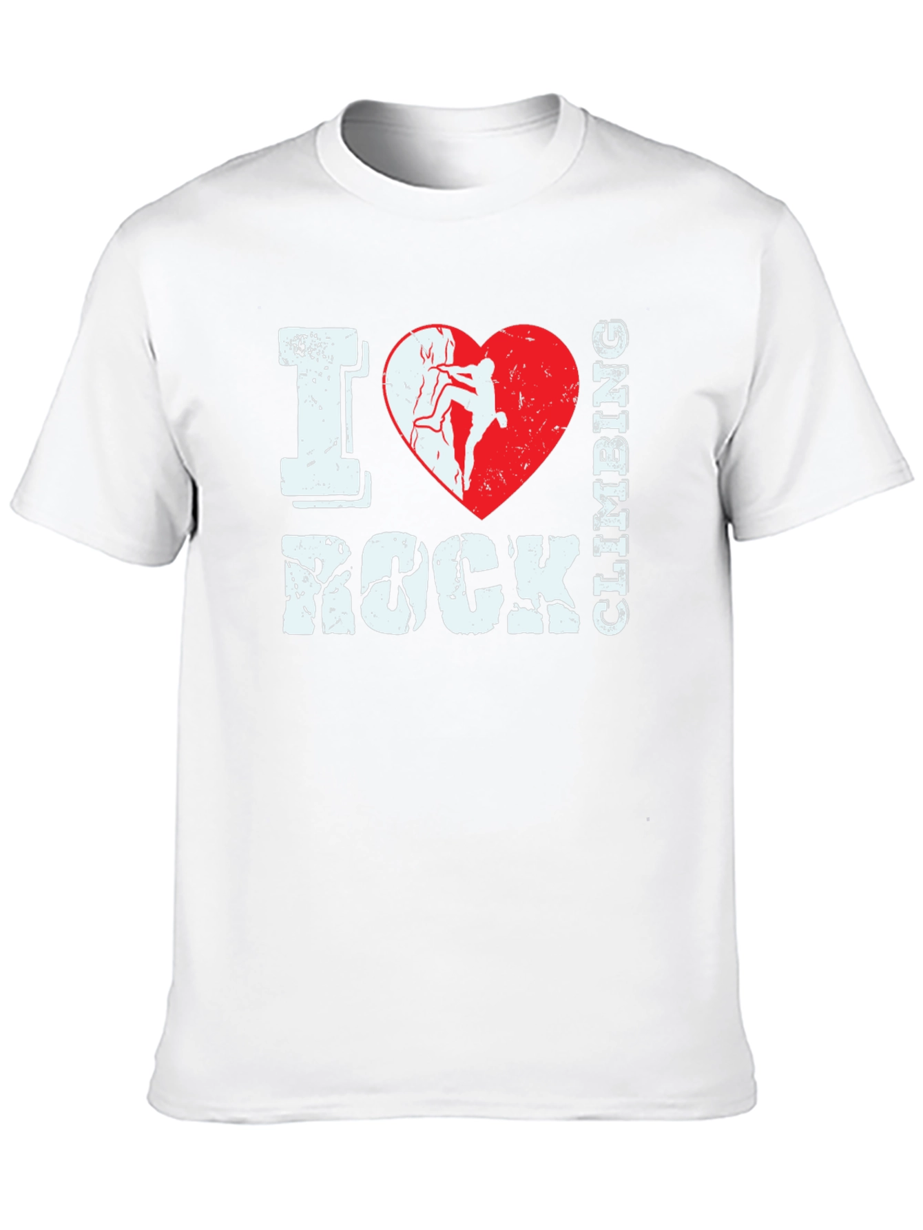 I Heart Rock Climbing T-Shirt