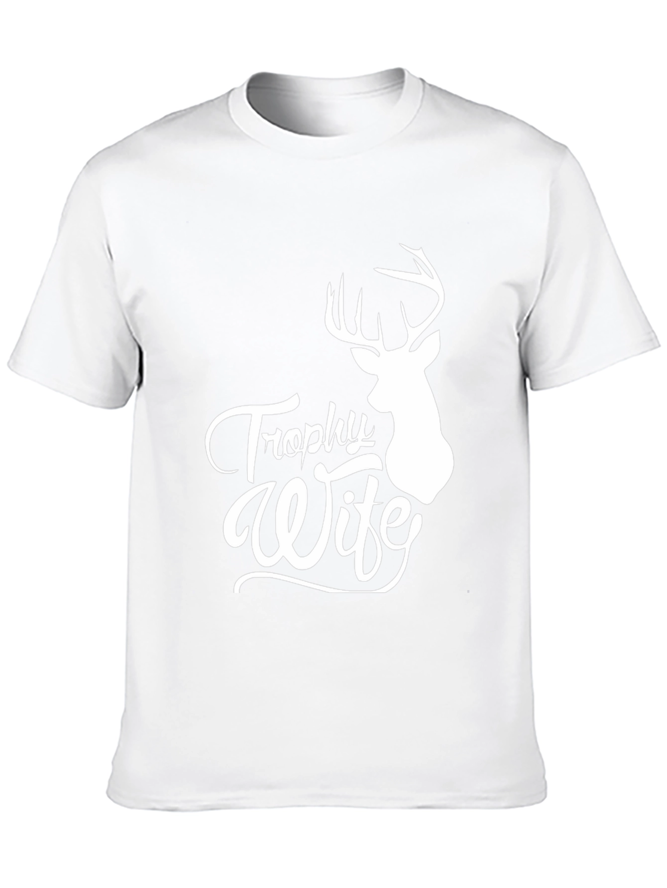 Trophy Wife Deer Hunting Black T-Shirt