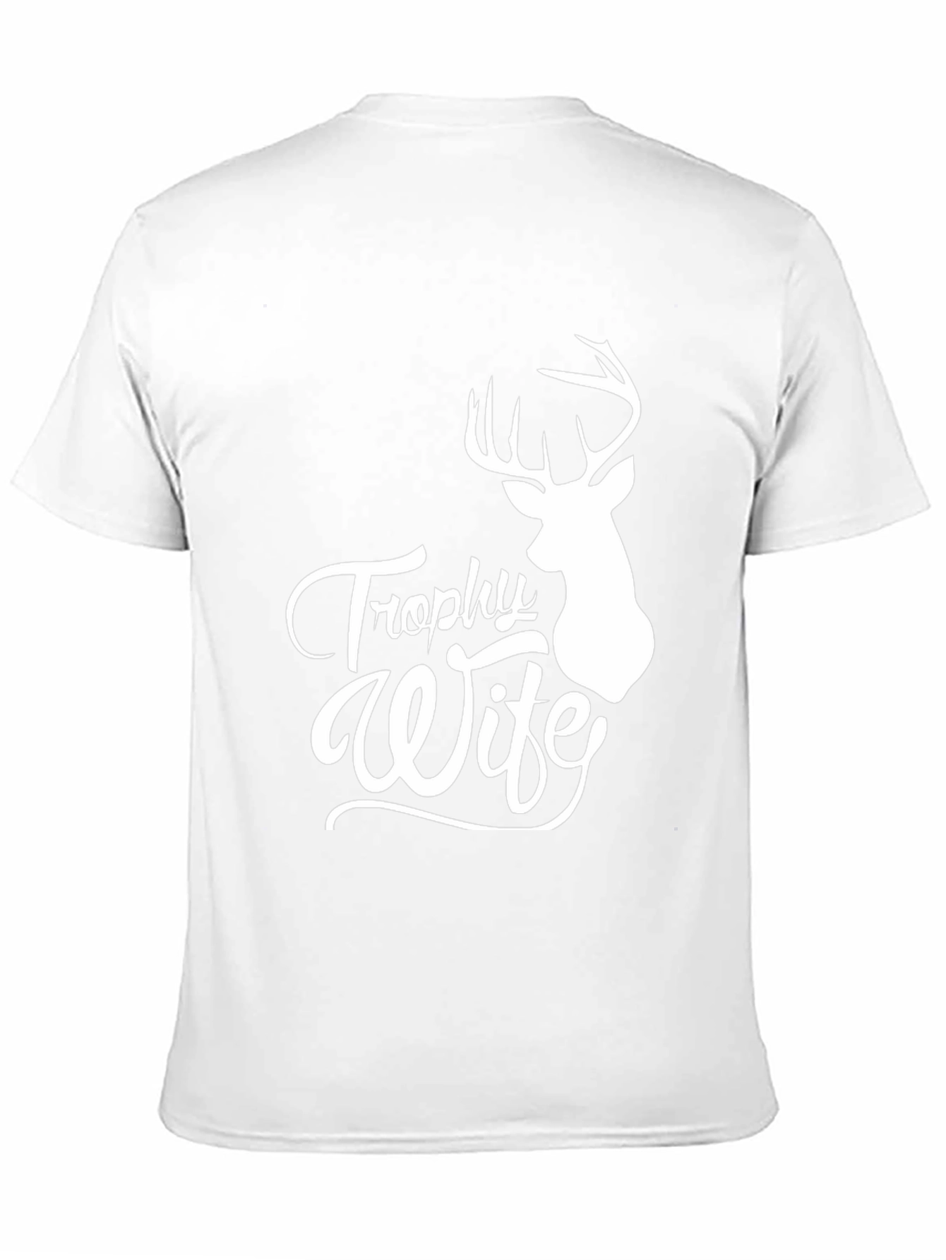 Trophy Wife Deer Hunting Black T-Shirt