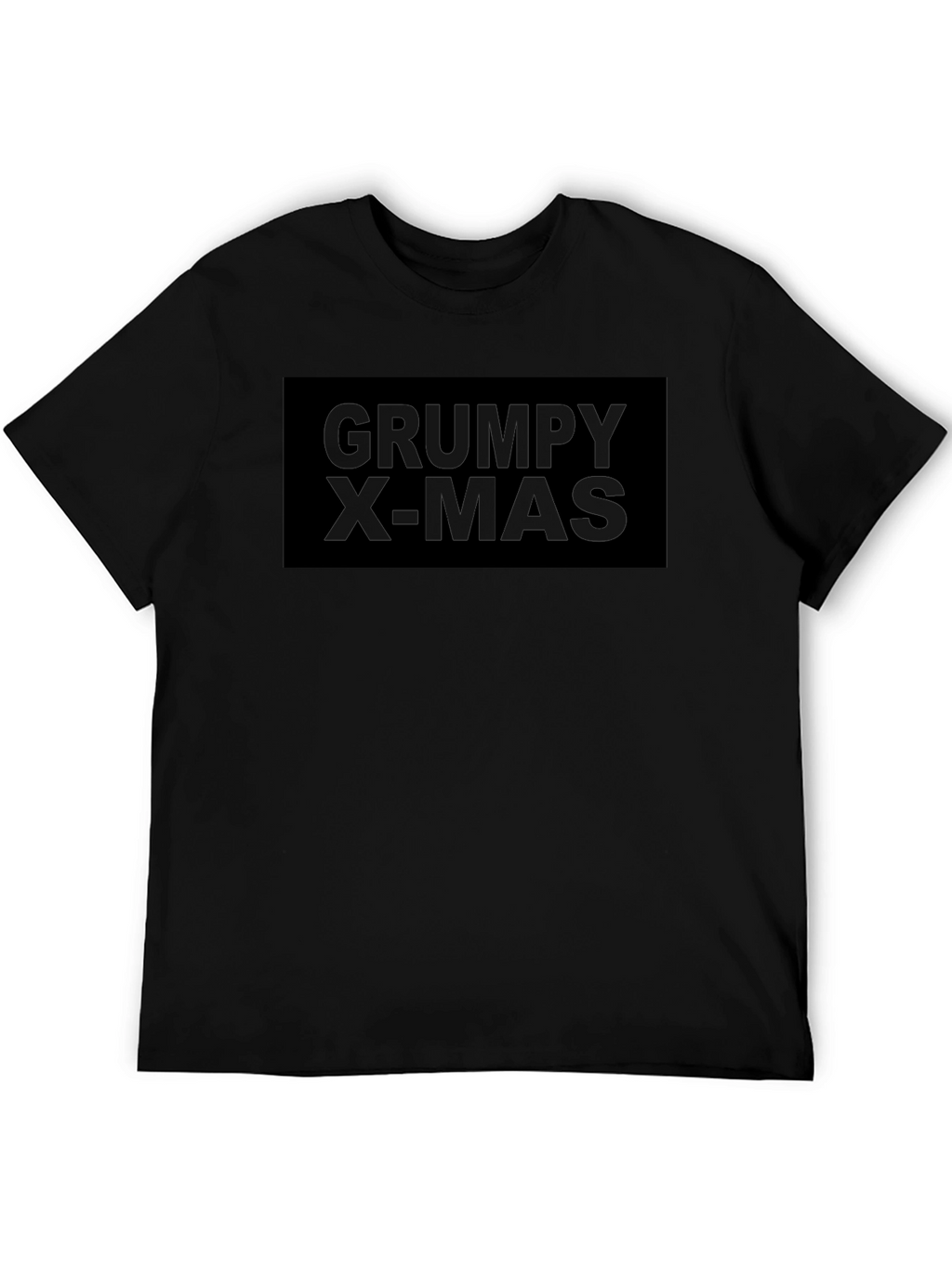 Grumpy X-Mas Graphic T-Shirt - Holiday Humor
