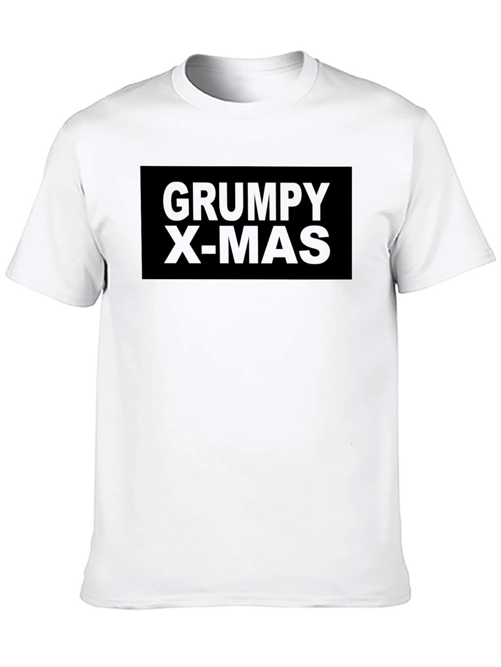 Grumpy X-Mas Graphic T-Shirt - Holiday Humor