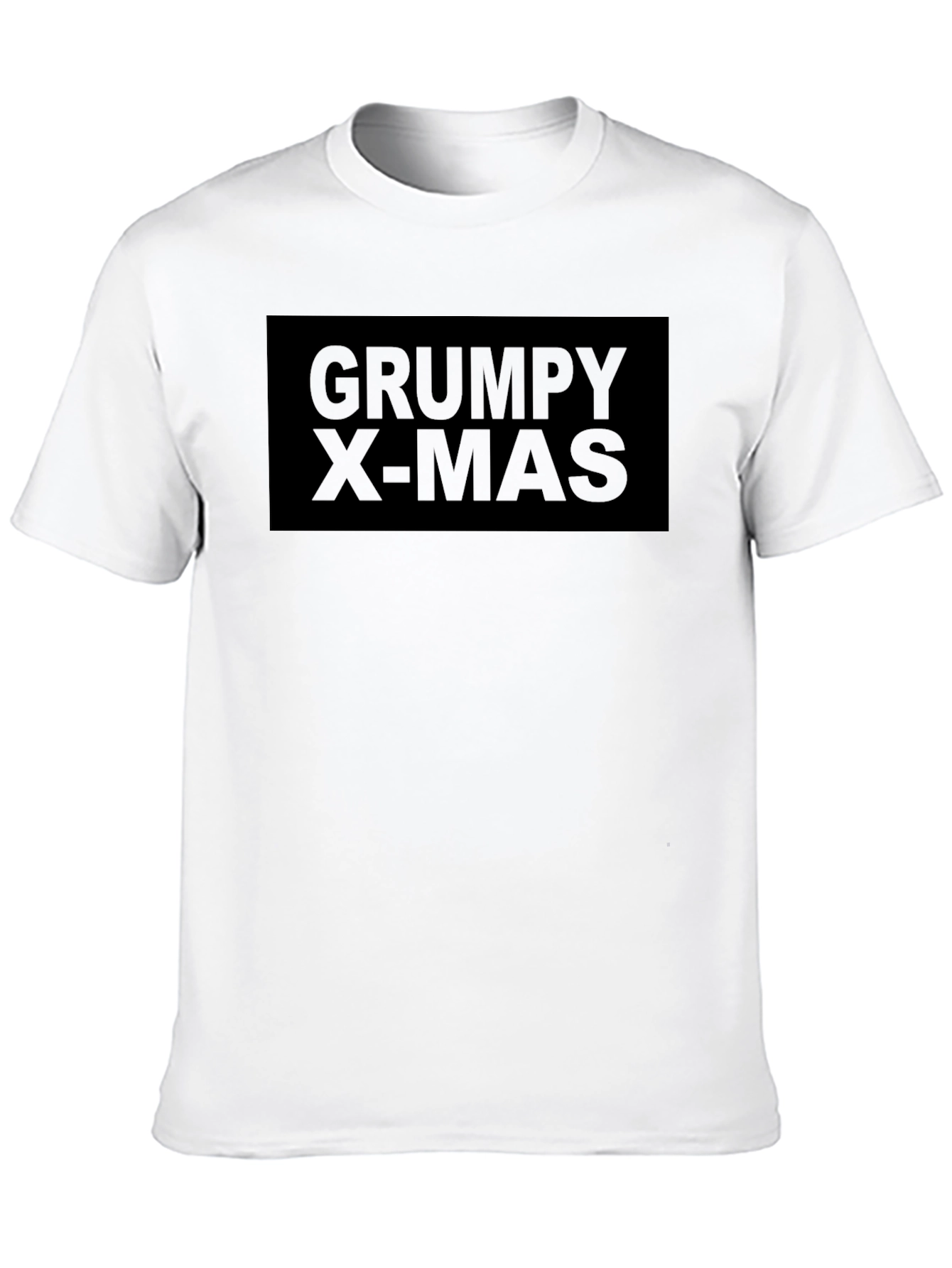 Grumpy X-Mas Graphic T-Shirt - Holiday Humor