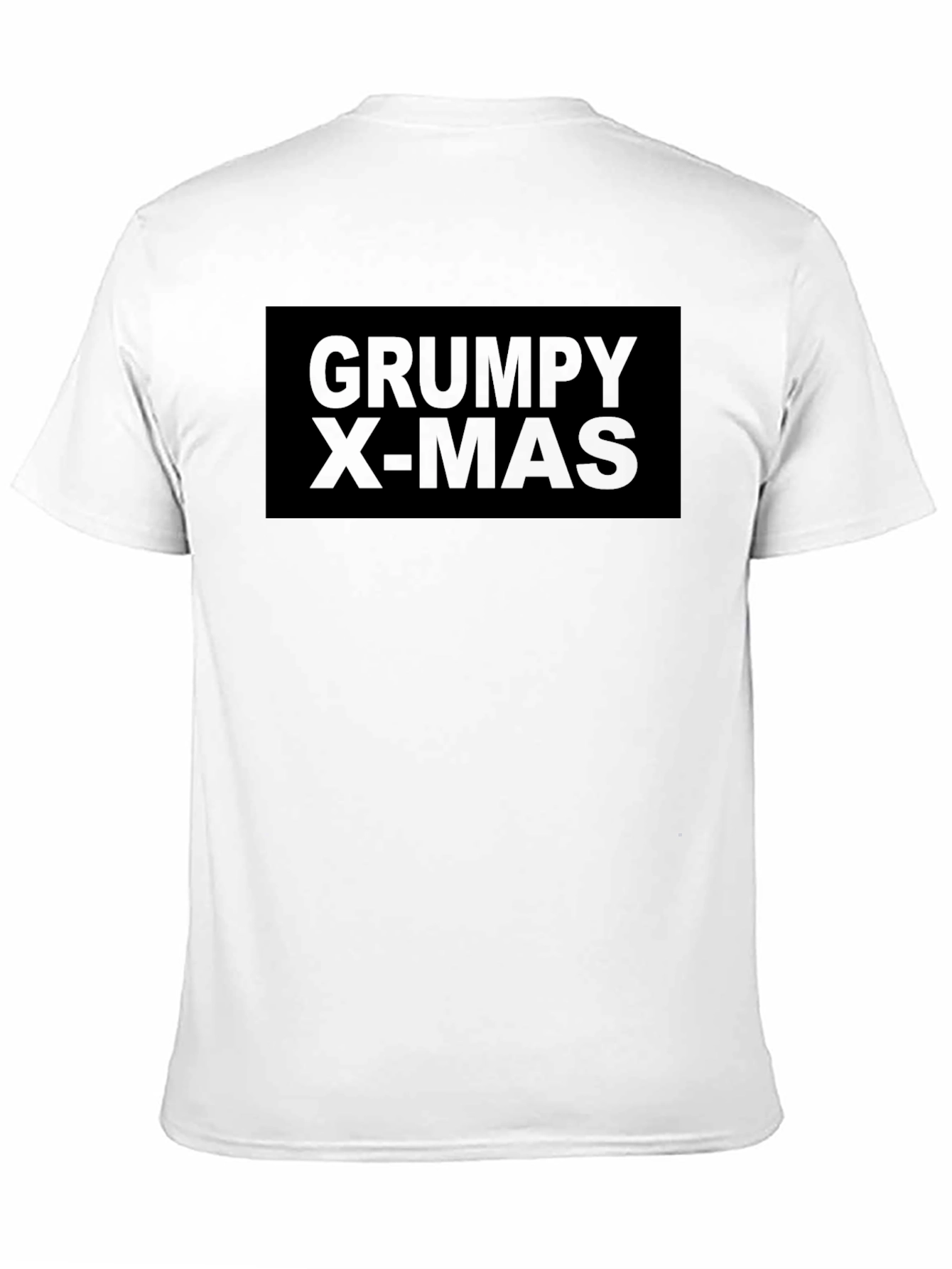 Grumpy X-Mas Graphic T-Shirt - Holiday Humor