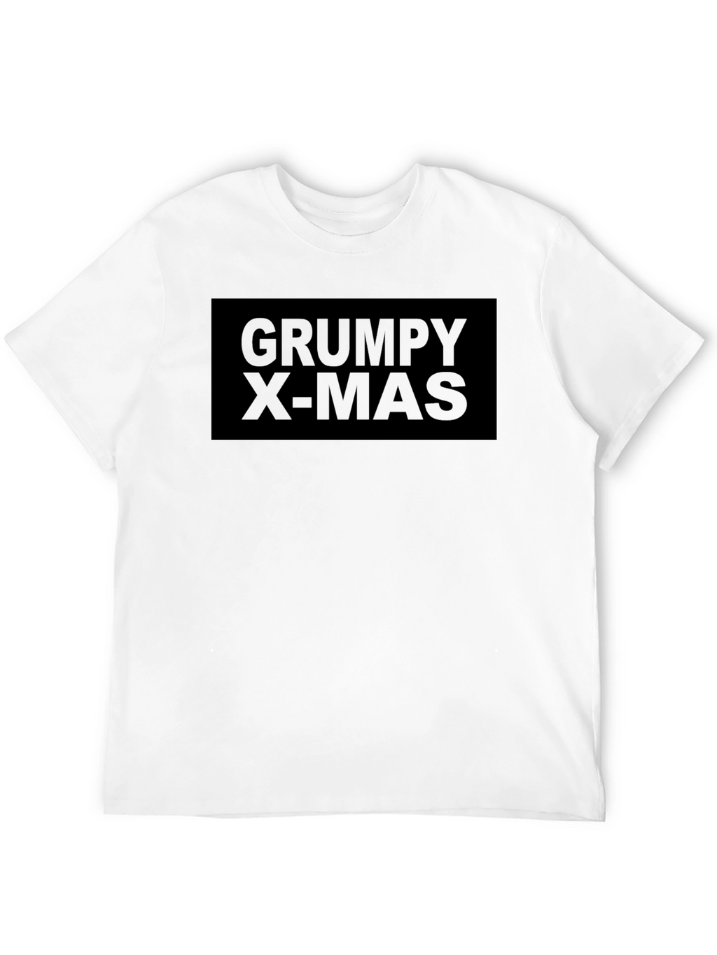 Grumpy X-Mas Graphic T-Shirt - Holiday Humor