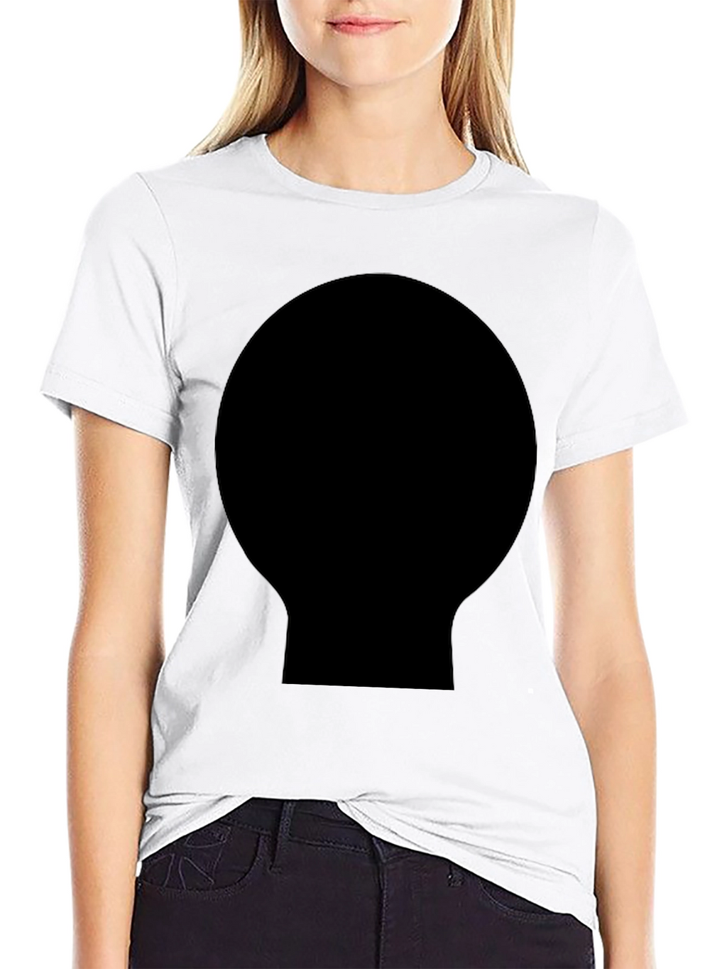 Mens Basic Black T-Shirt