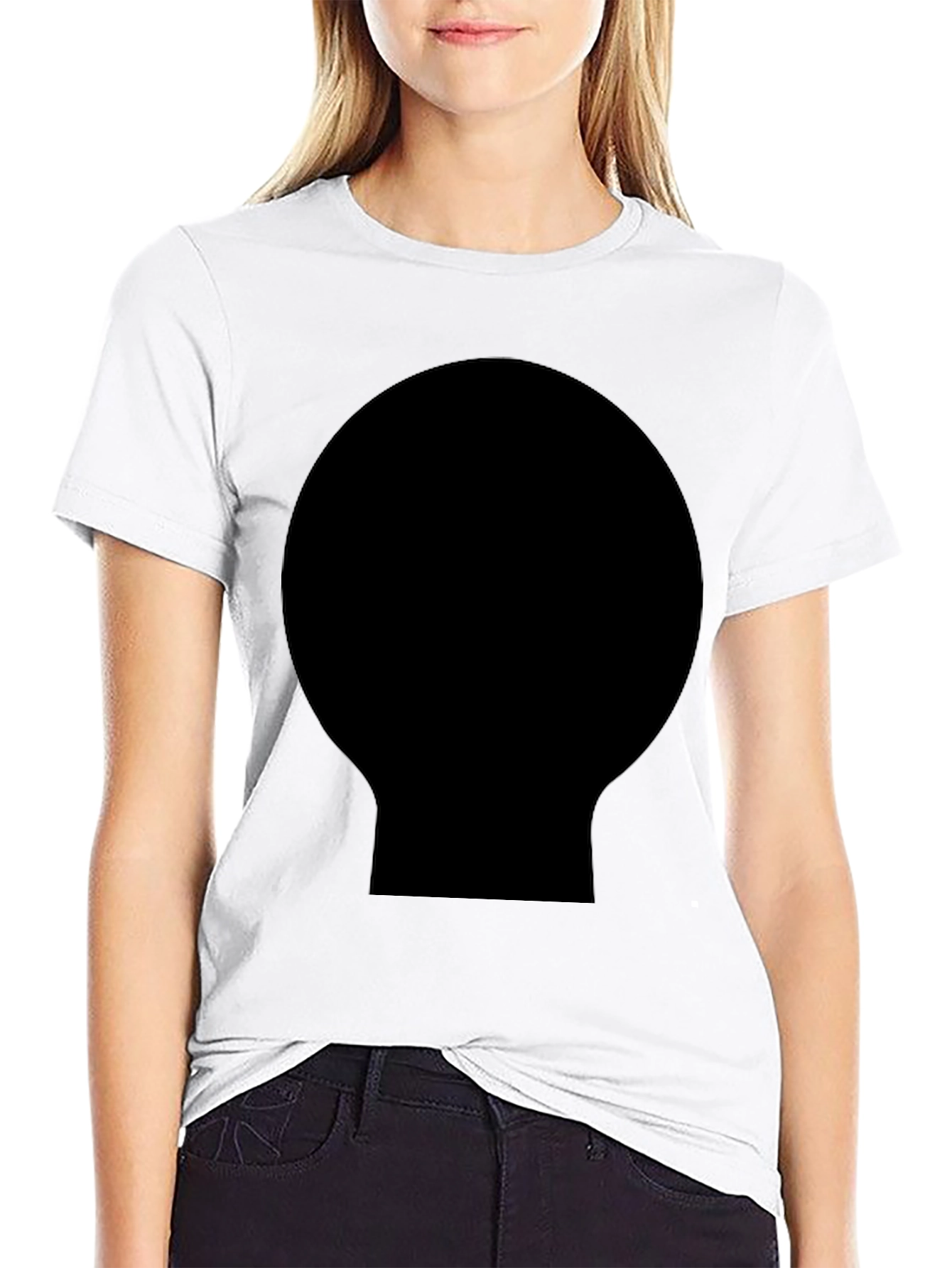 Mens Basic Black T-Shirt