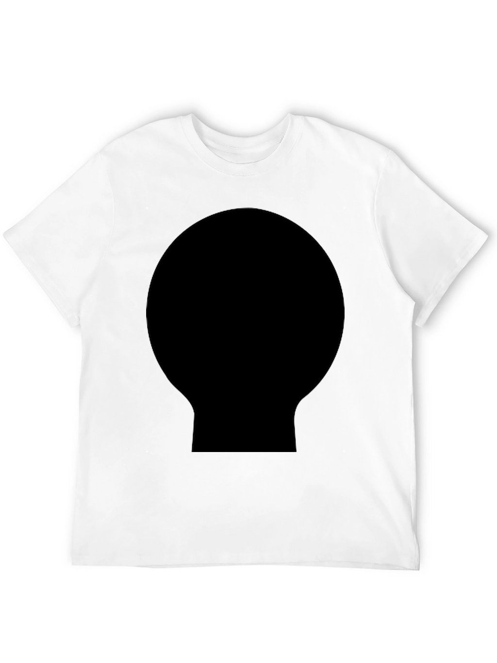 Mens Basic Black T-Shirt
