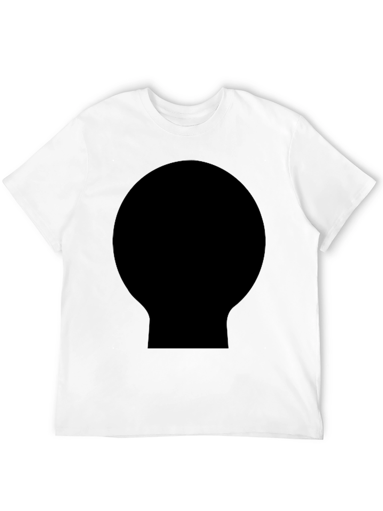 Mens Basic Black T-Shirt