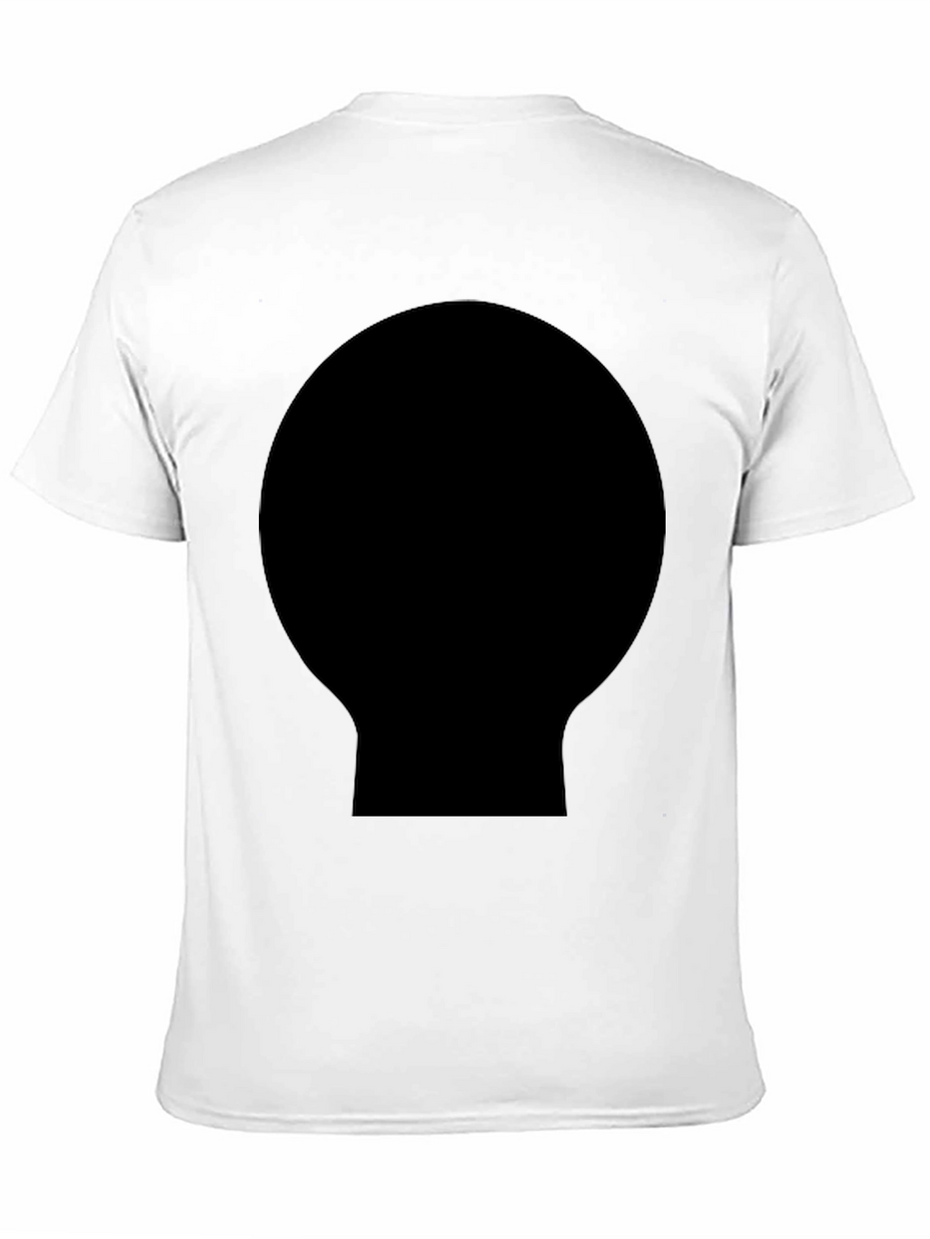Mens Basic Black T-Shirt