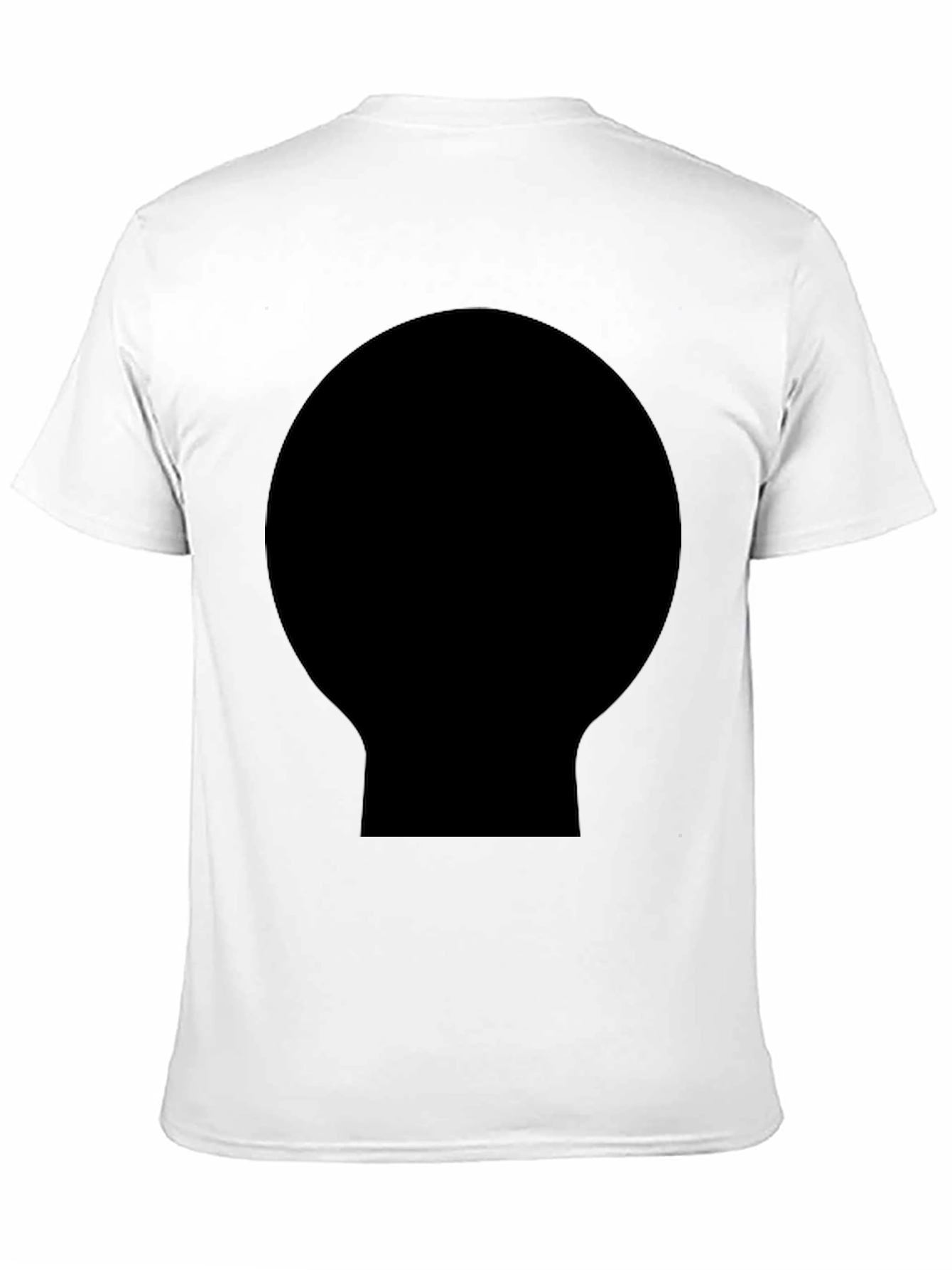 Mens Basic Black T-Shirt