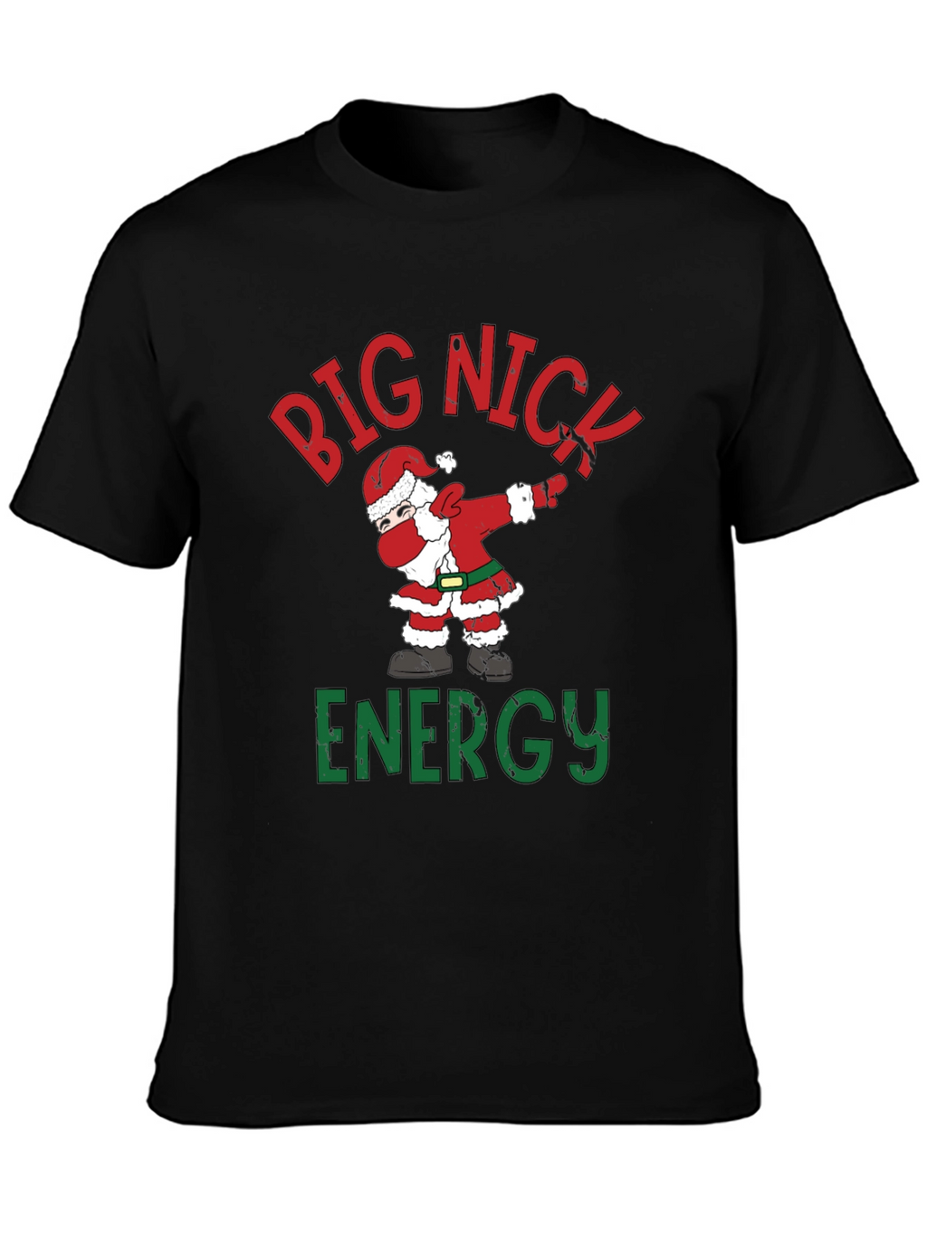 Big Nick Energy Santa Dabbing T-Shirt
