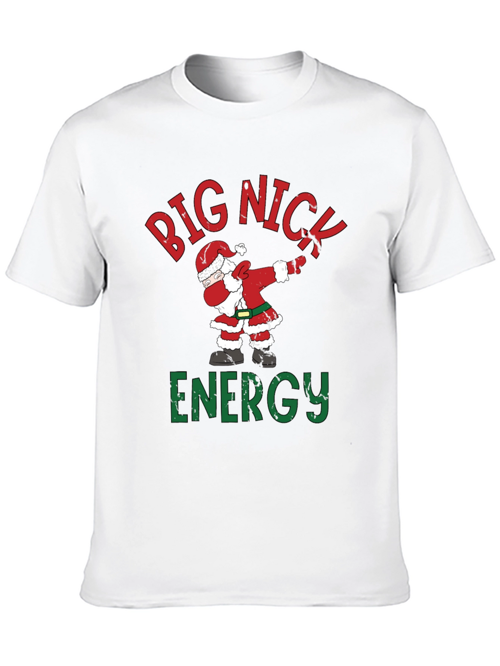 Big Nick Energy Santa Dabbing T-Shirt