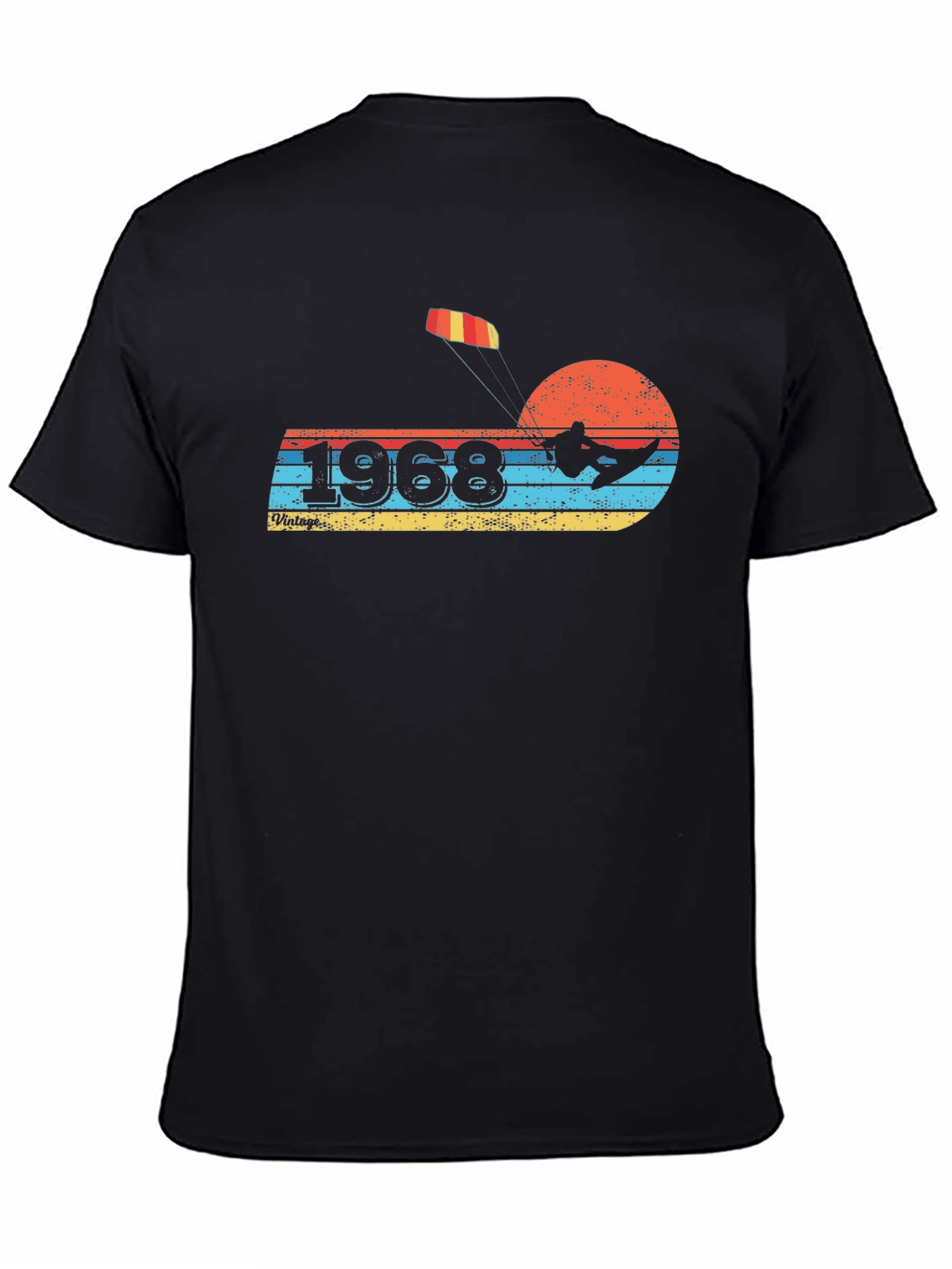 1968 Kitesurfing T-Shirt Vintage Style Tee