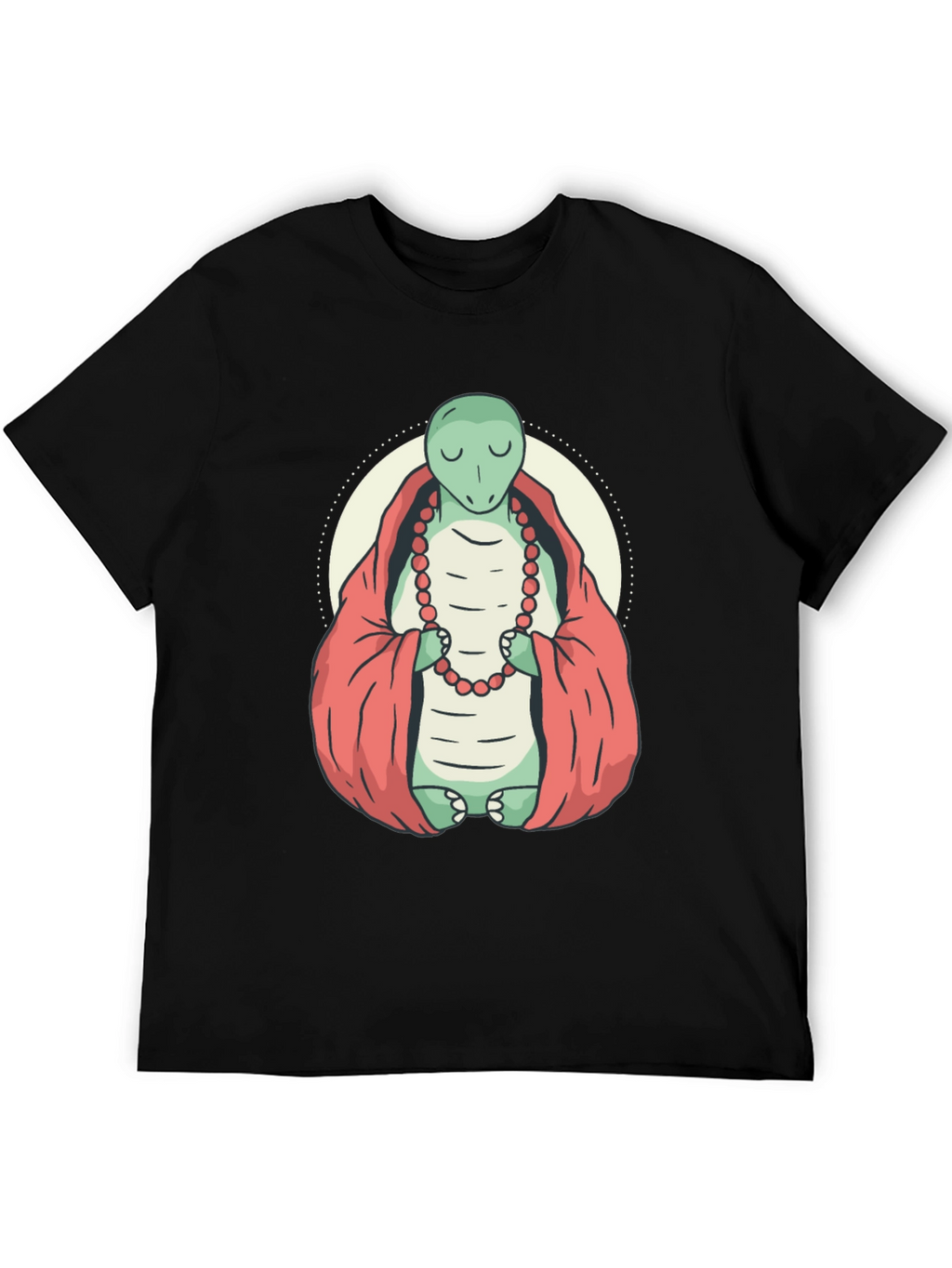 Zen Turtle T-Shirt - Meditating Reptile Design