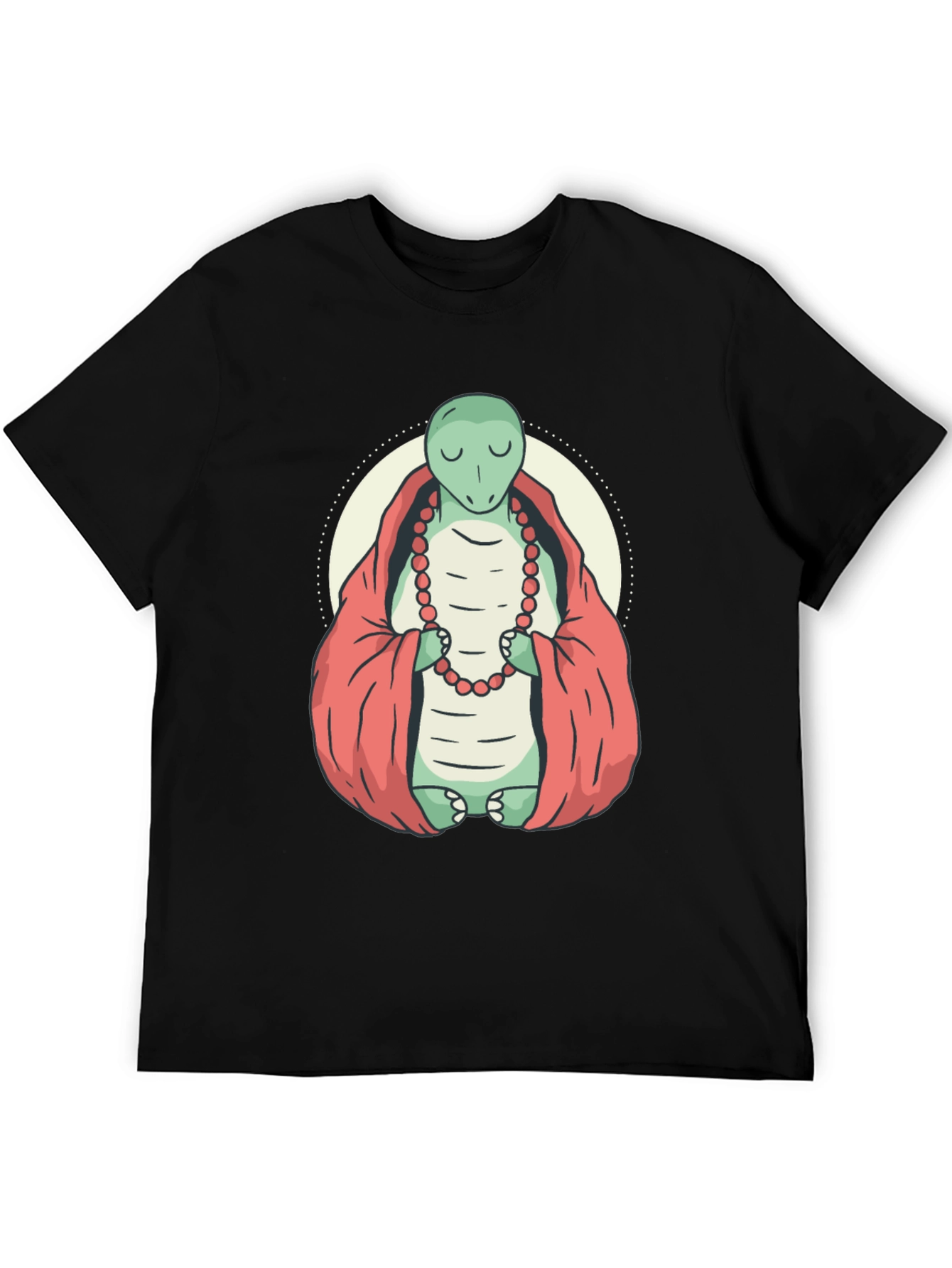 Zen Turtle T-Shirt - Meditating Reptile Design