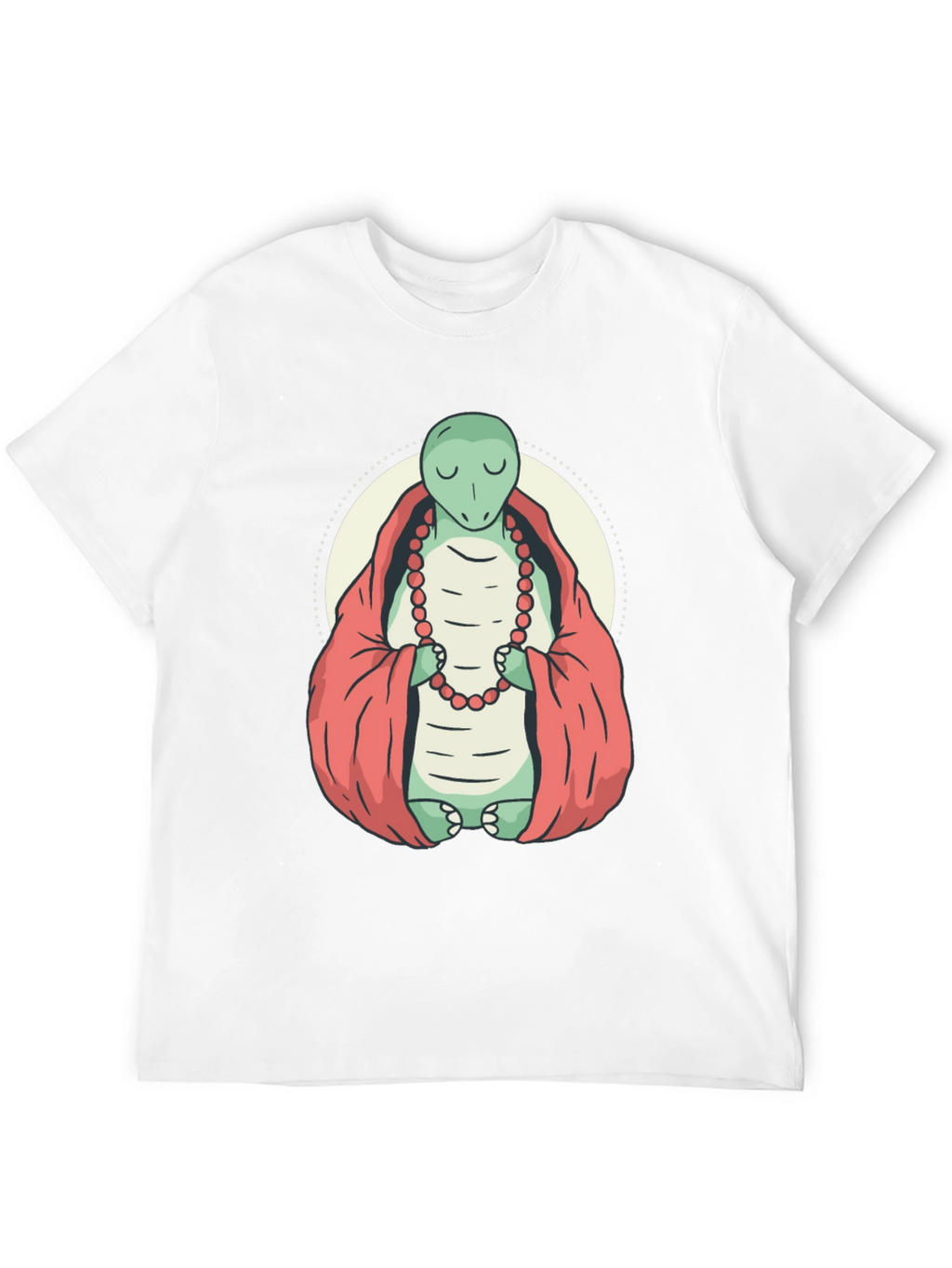 Zen Turtle T-Shirt - Meditating Reptile Design