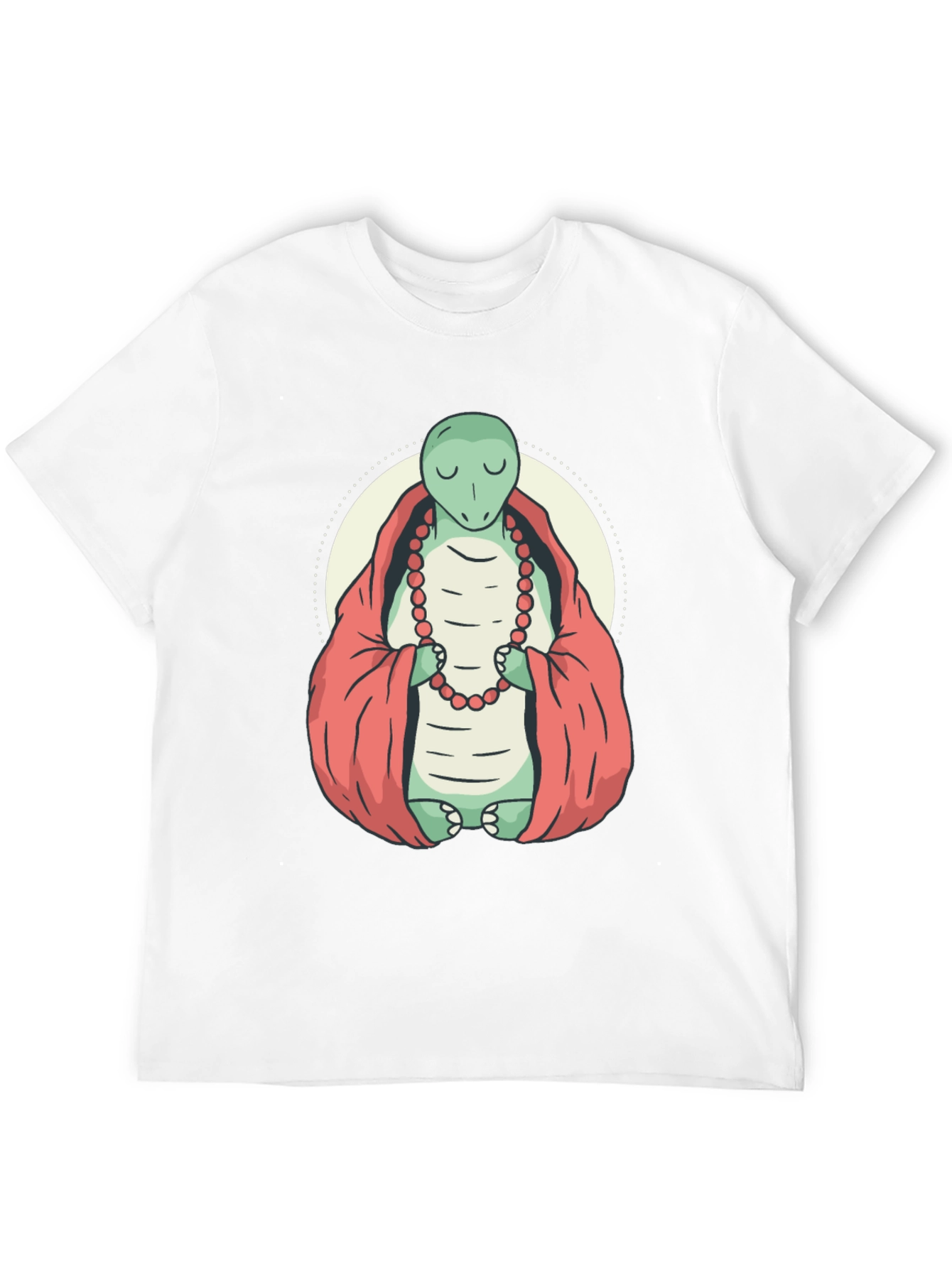 Zen Turtle T-Shirt - Meditating Reptile Design