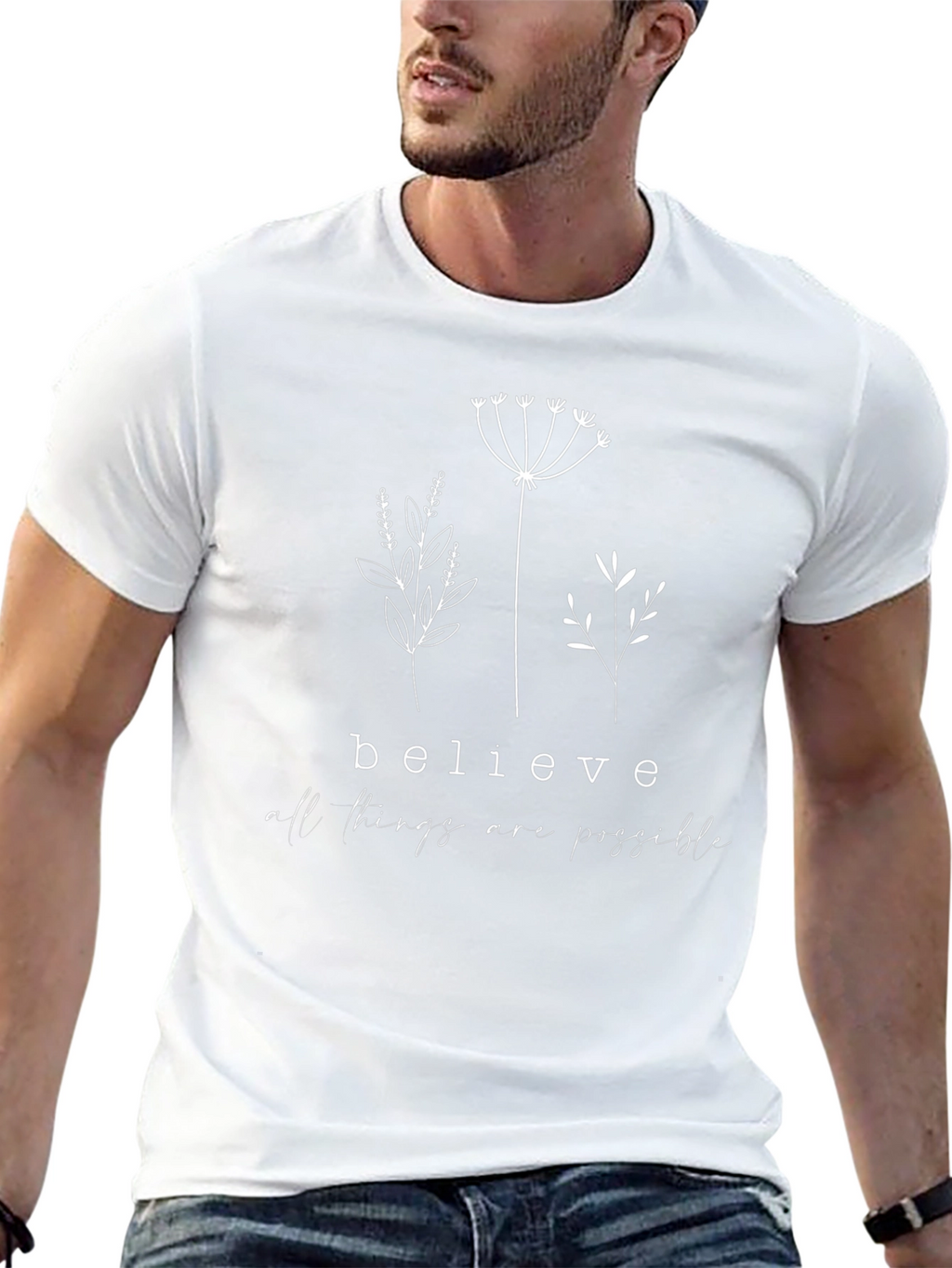 Believe Graphic T-Shirt - All Things Possible