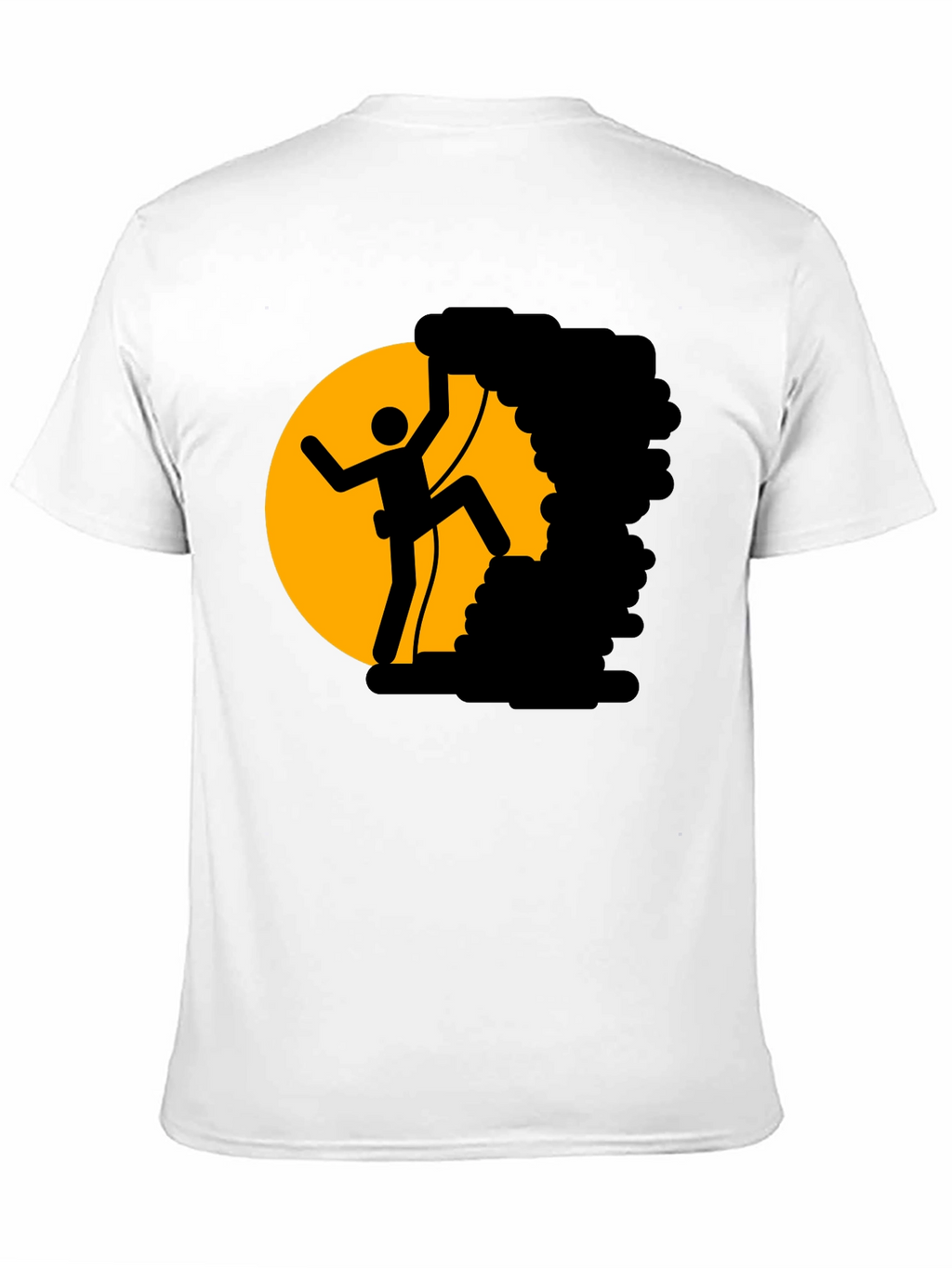 Climbing Stick Figure T-Shirt - Adventure Tee