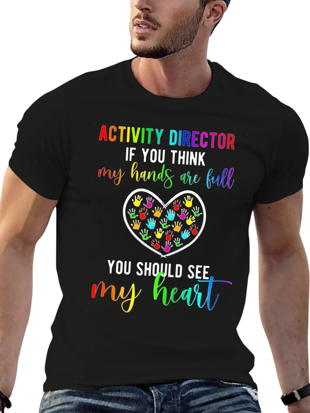 Activity Director Heart Hands T-Shirt