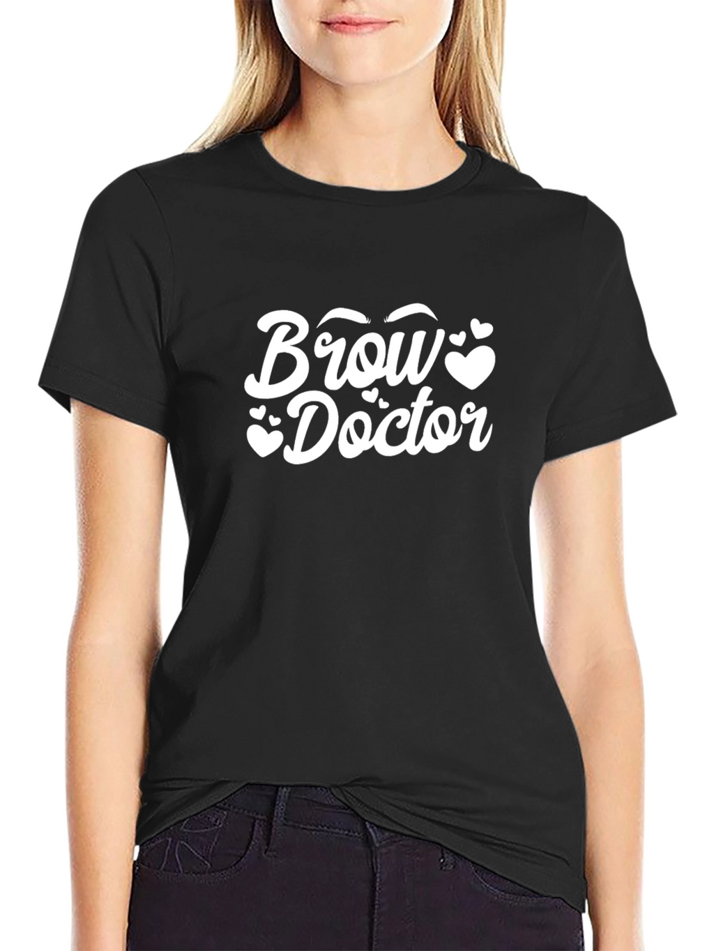 Brow Doctor T-Shirt - Cute Eyelash Artist Tee