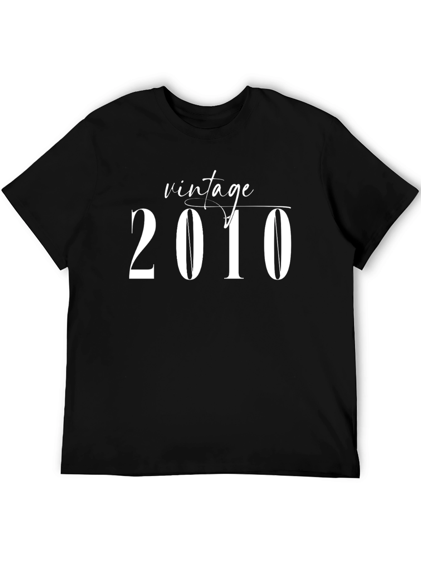 Vintage 2010 Graphic Tee - Retro Style