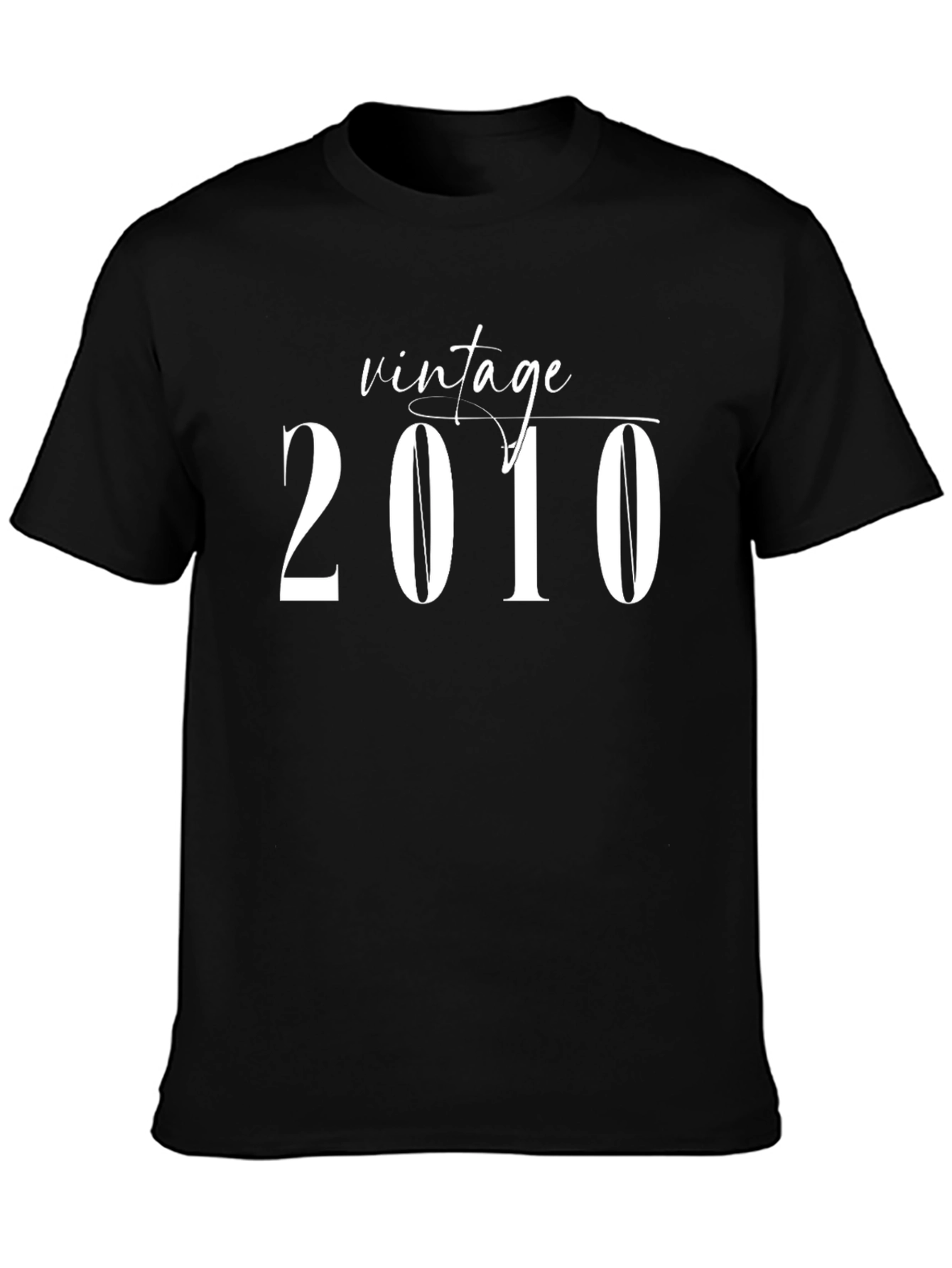 Vintage 2010 Graphic Tee - Retro Style