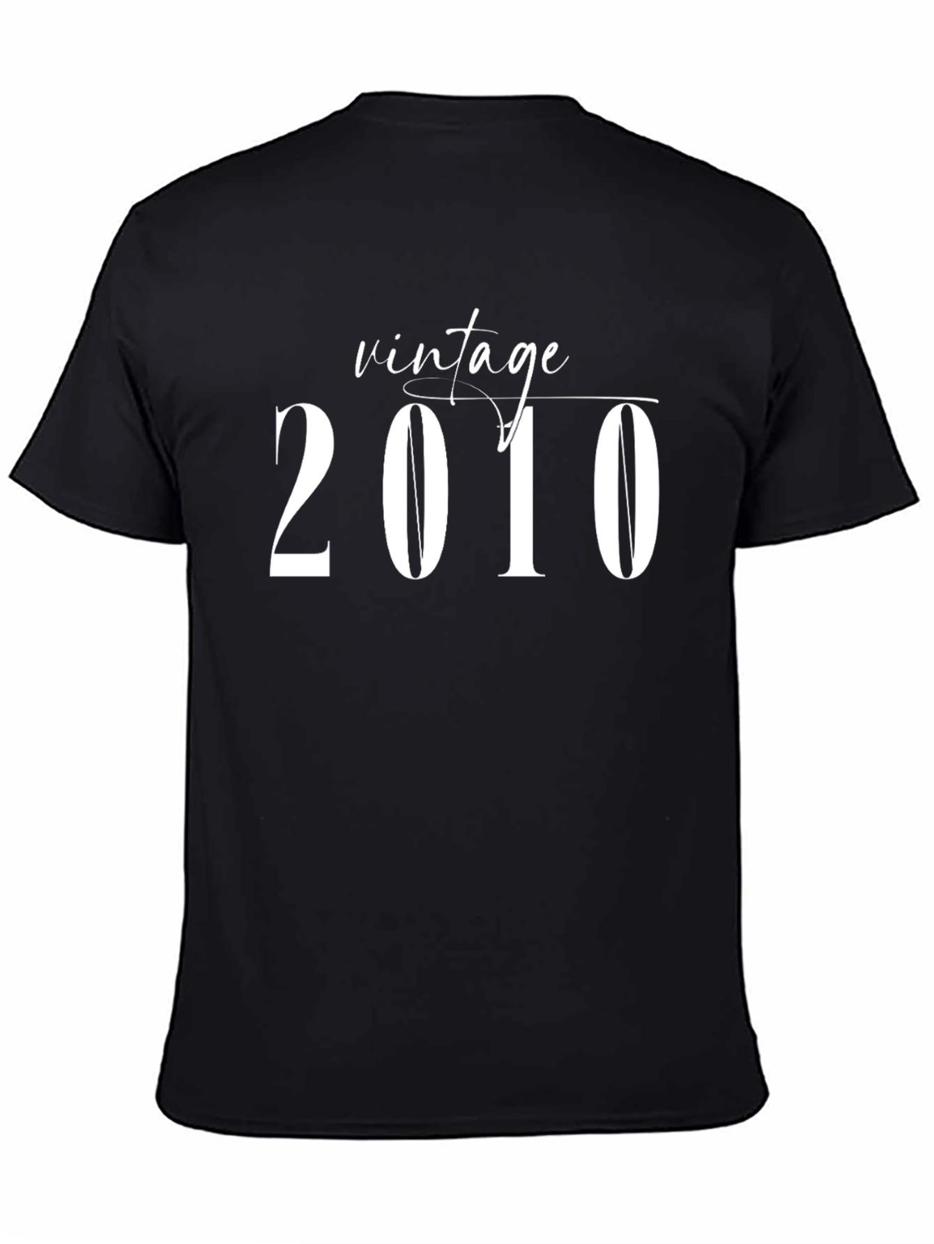 Vintage 2010 Graphic Tee - Retro Style