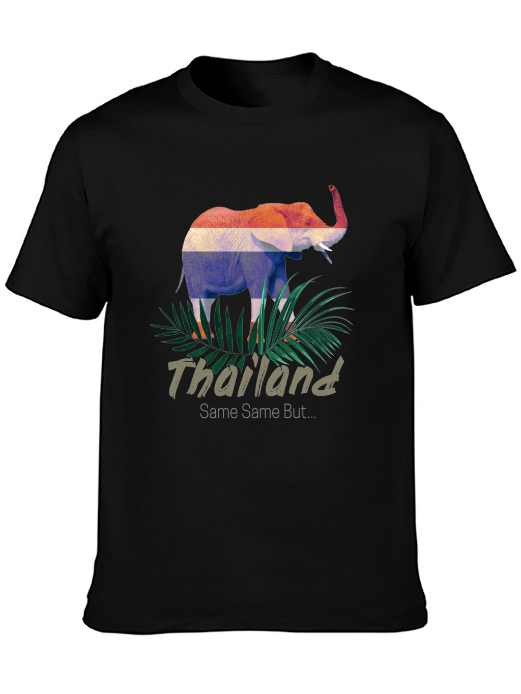 Thailand Elephant T-Shirt - Tropical Design