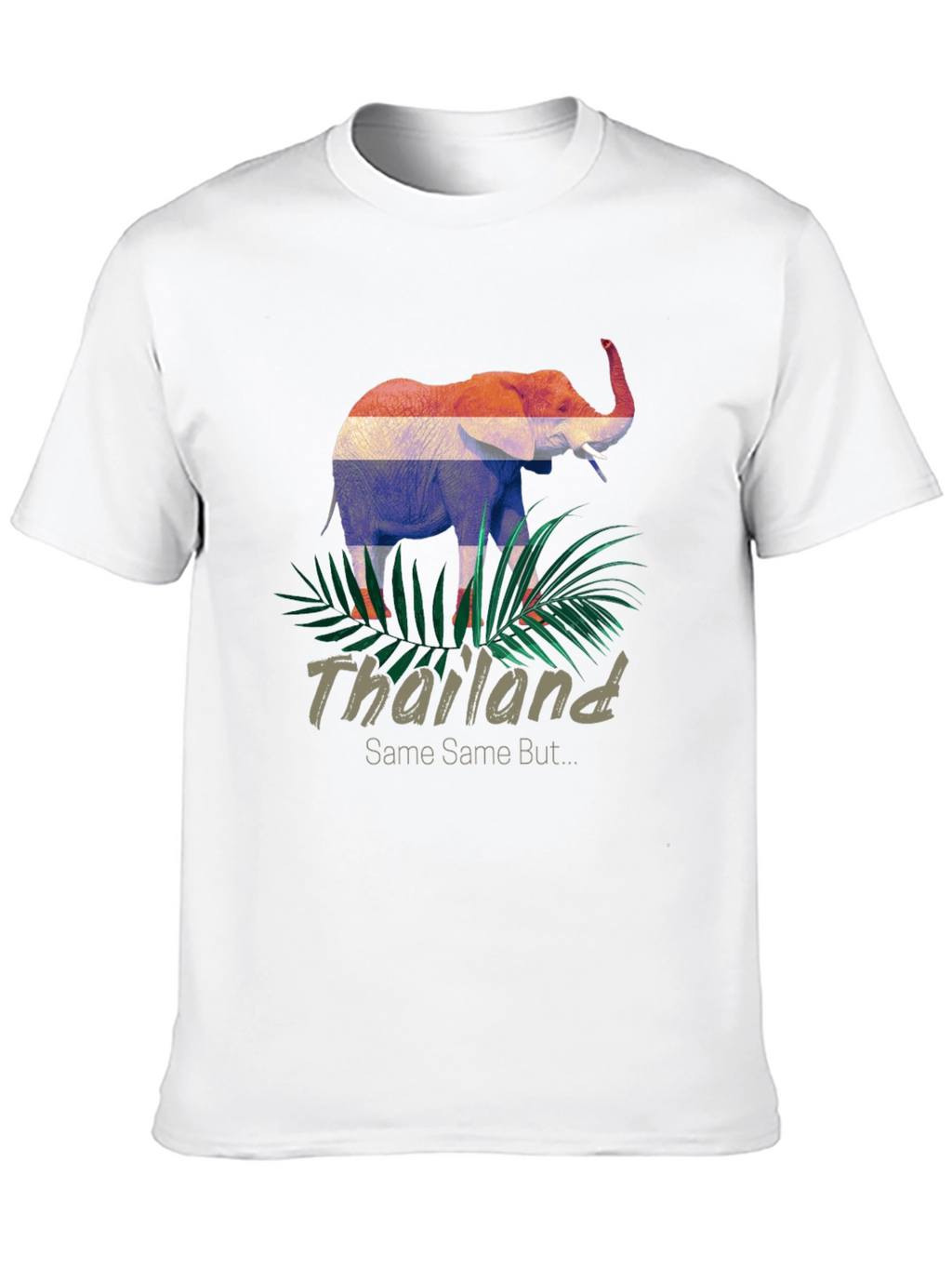 Thailand Elephant T-Shirt - Tropical Design