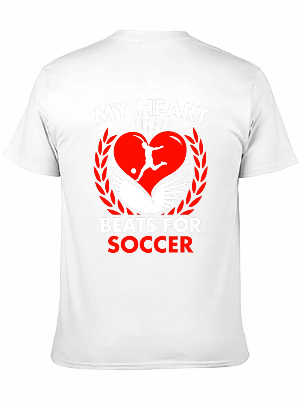 My Heart Beats For Soccer Graphic Tee