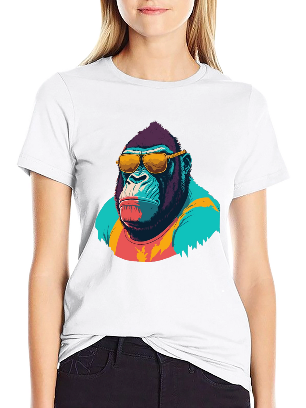 Cool Gorilla Graphic T-Shirt