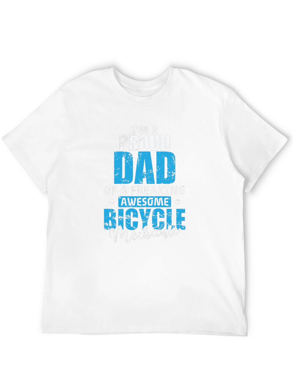 Proud Dad Bicycle Mechanic T-Shirt